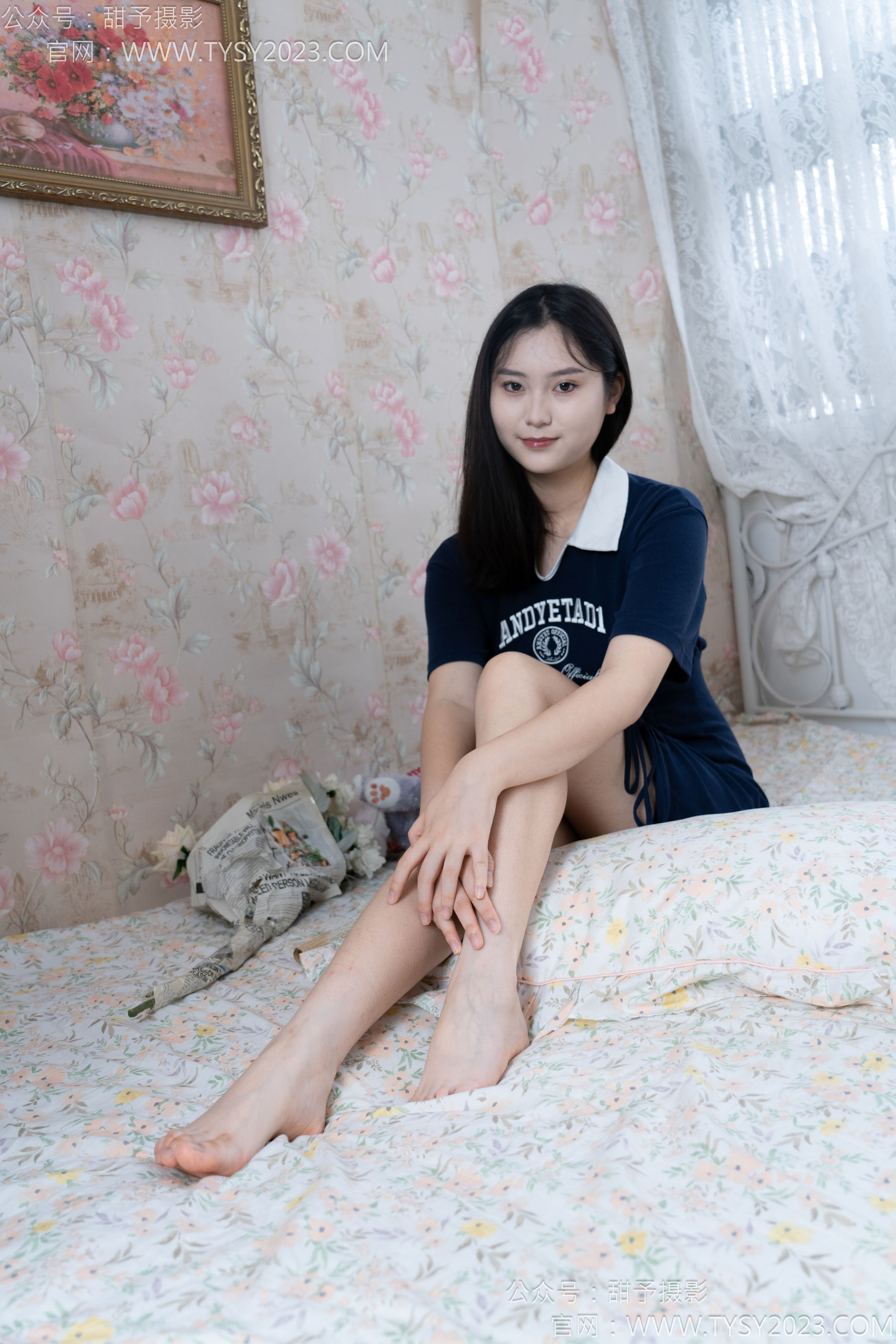 甜予摄影 No.138 土豆 - 板鞋、白棉袜、裸足/(136P)