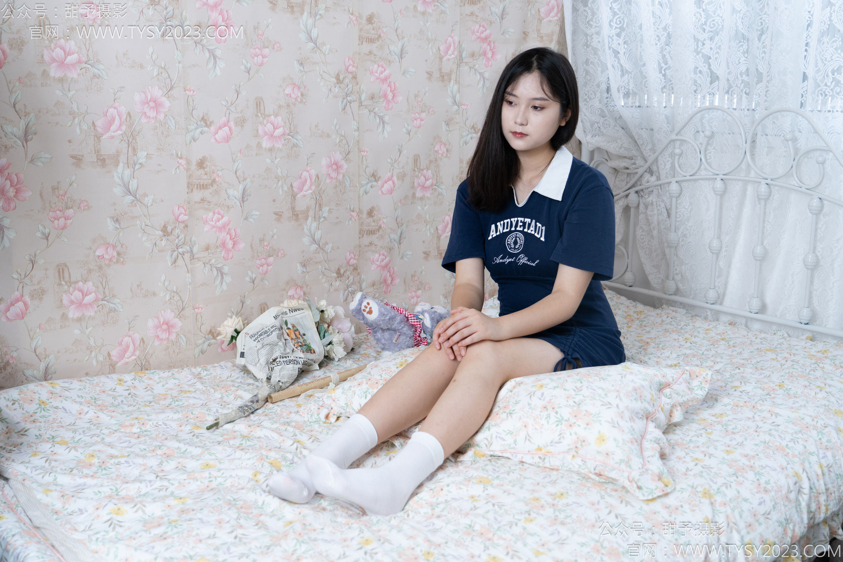 甜予摄影 No.138 土豆 - 板鞋、白棉袜、裸足/(136P)