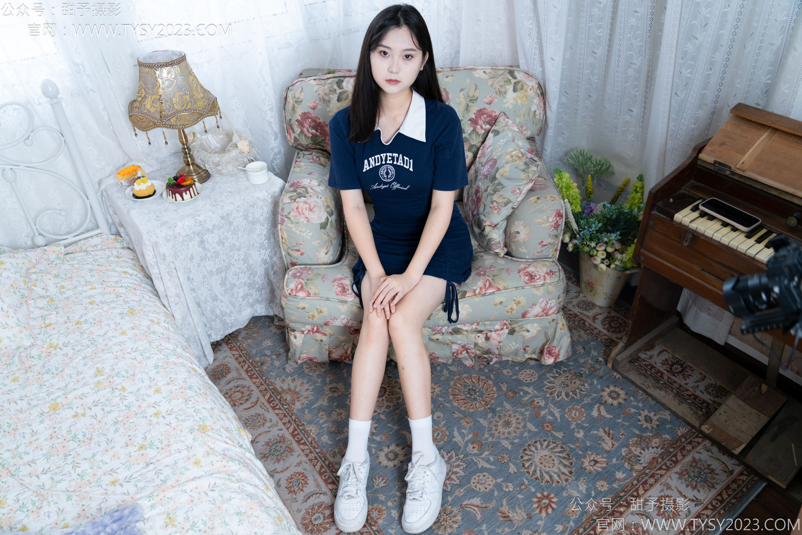 甜予摄影 No.138 土豆 - 板鞋、白棉袜、裸足/(136P)