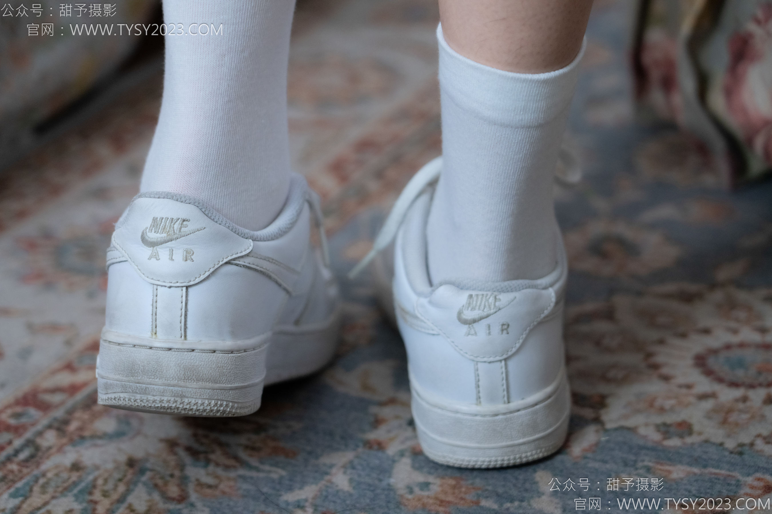 甜予摄影 No.138 土豆 - 板鞋、白棉袜、裸足/(136P)