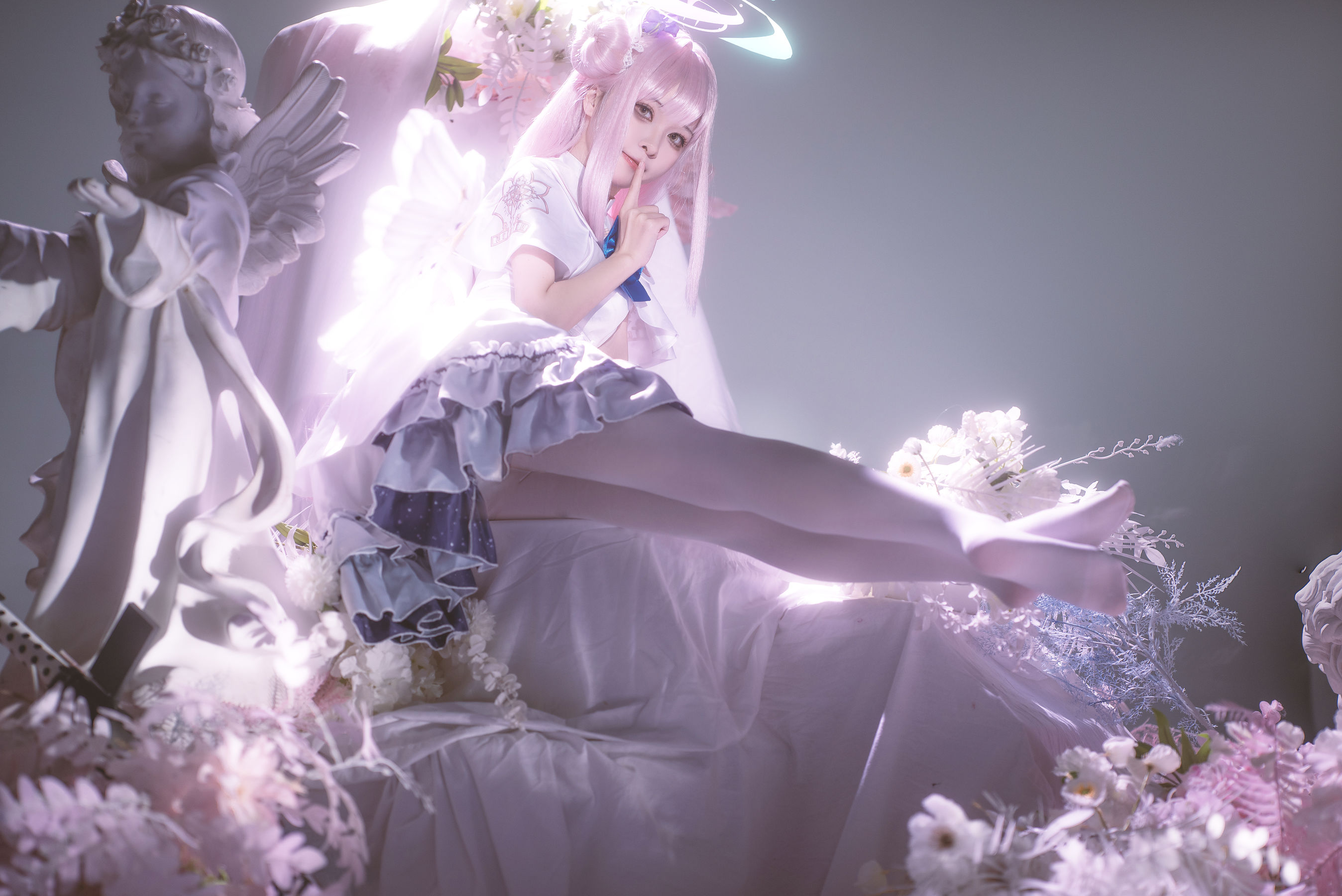 矢量鱼 - 蔚蓝档案 圣园未花/(27P)