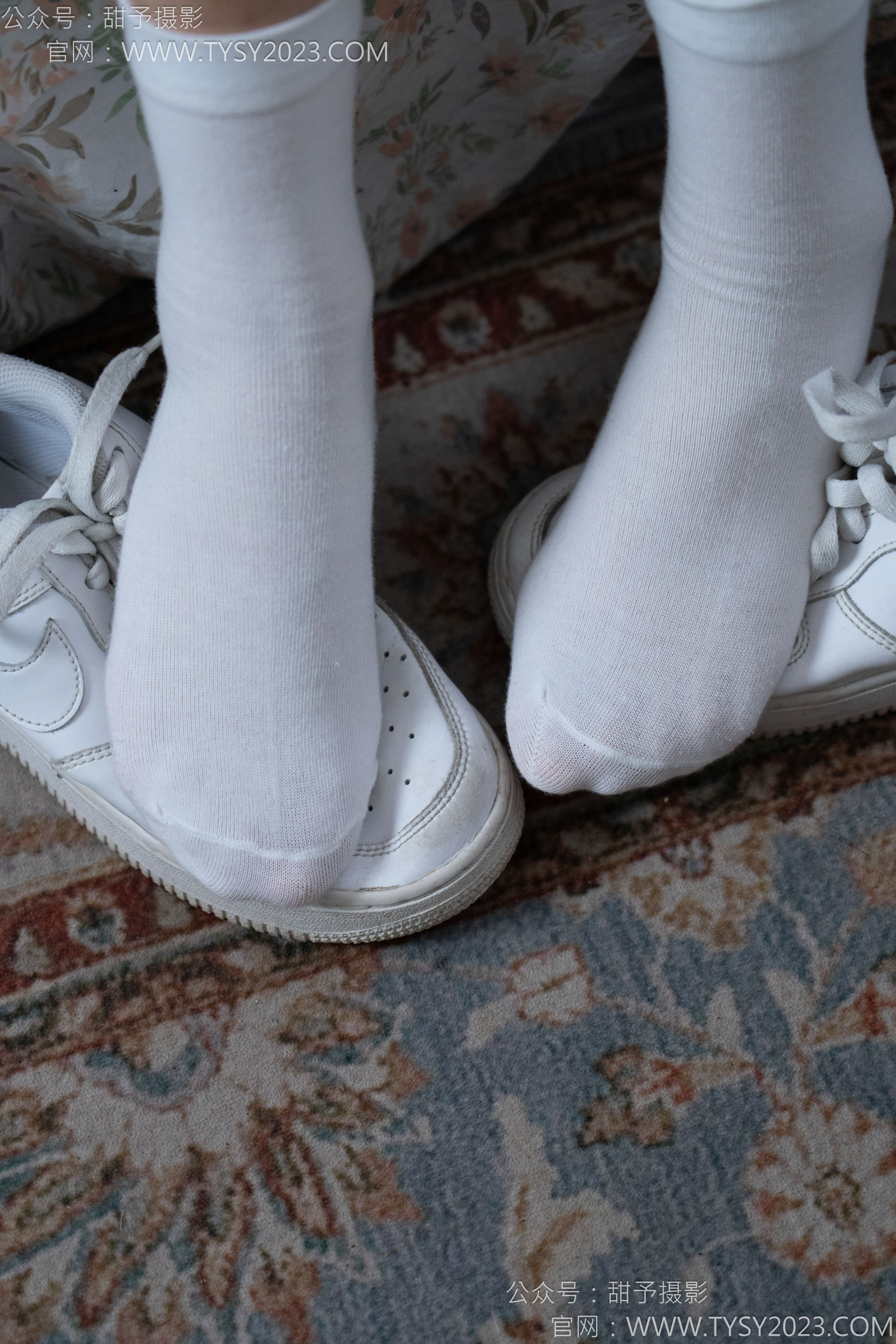 甜予摄影 No.138 土豆 - 板鞋、白棉袜、裸足/(136P)