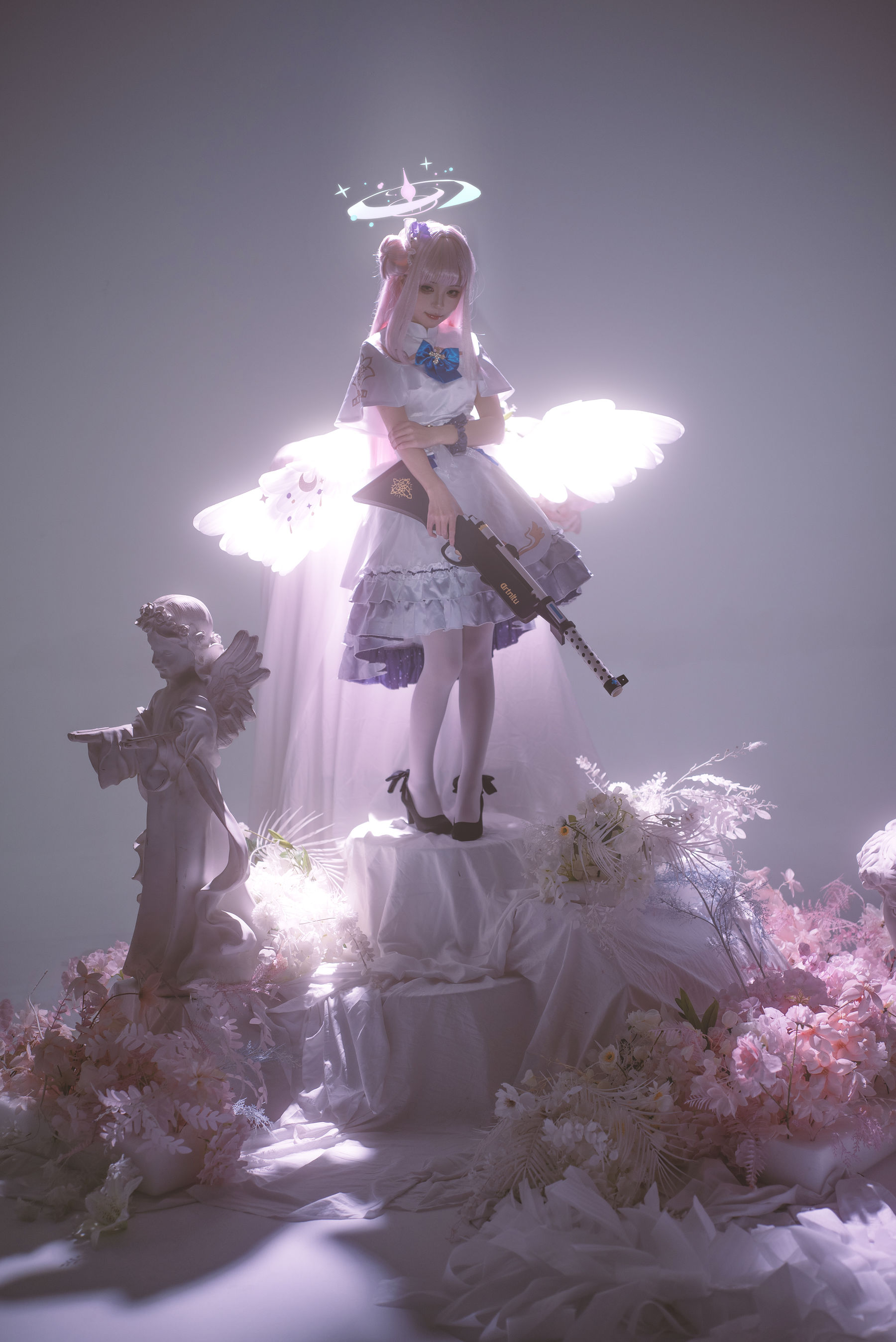 矢量鱼 - 蔚蓝档案 圣园未花/(27P)