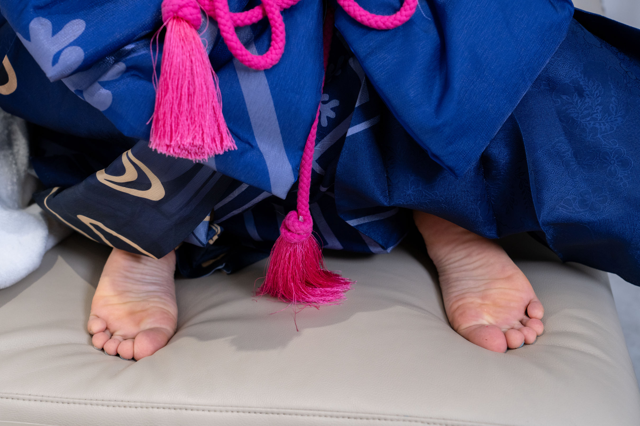 甜予摄影 No.141 澜澜 - cos服人字拖、白丝、裸足、挠脚心剧情/(134P)