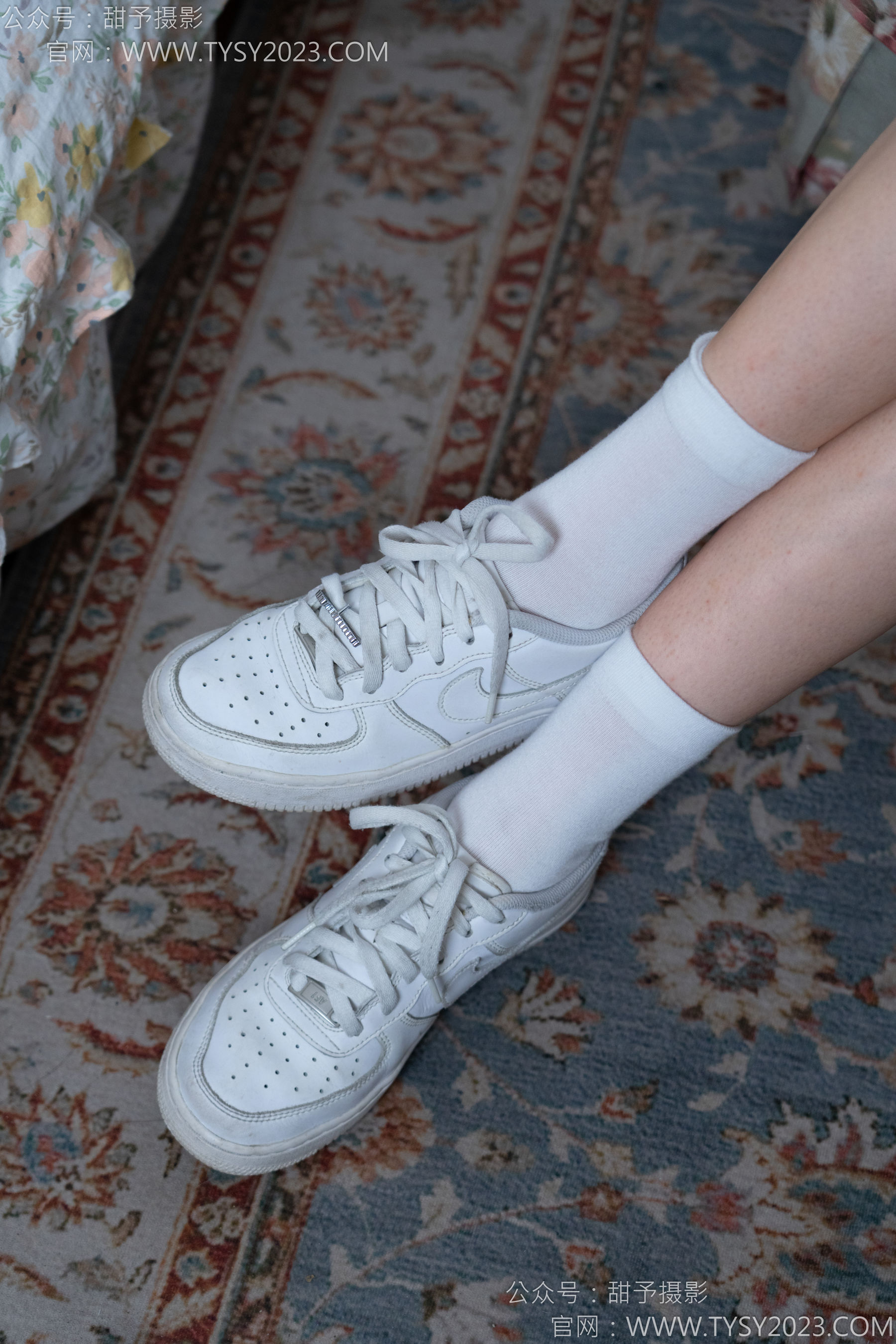 甜予摄影 No.138 土豆 - 板鞋、白棉袜、裸足/(136P)
