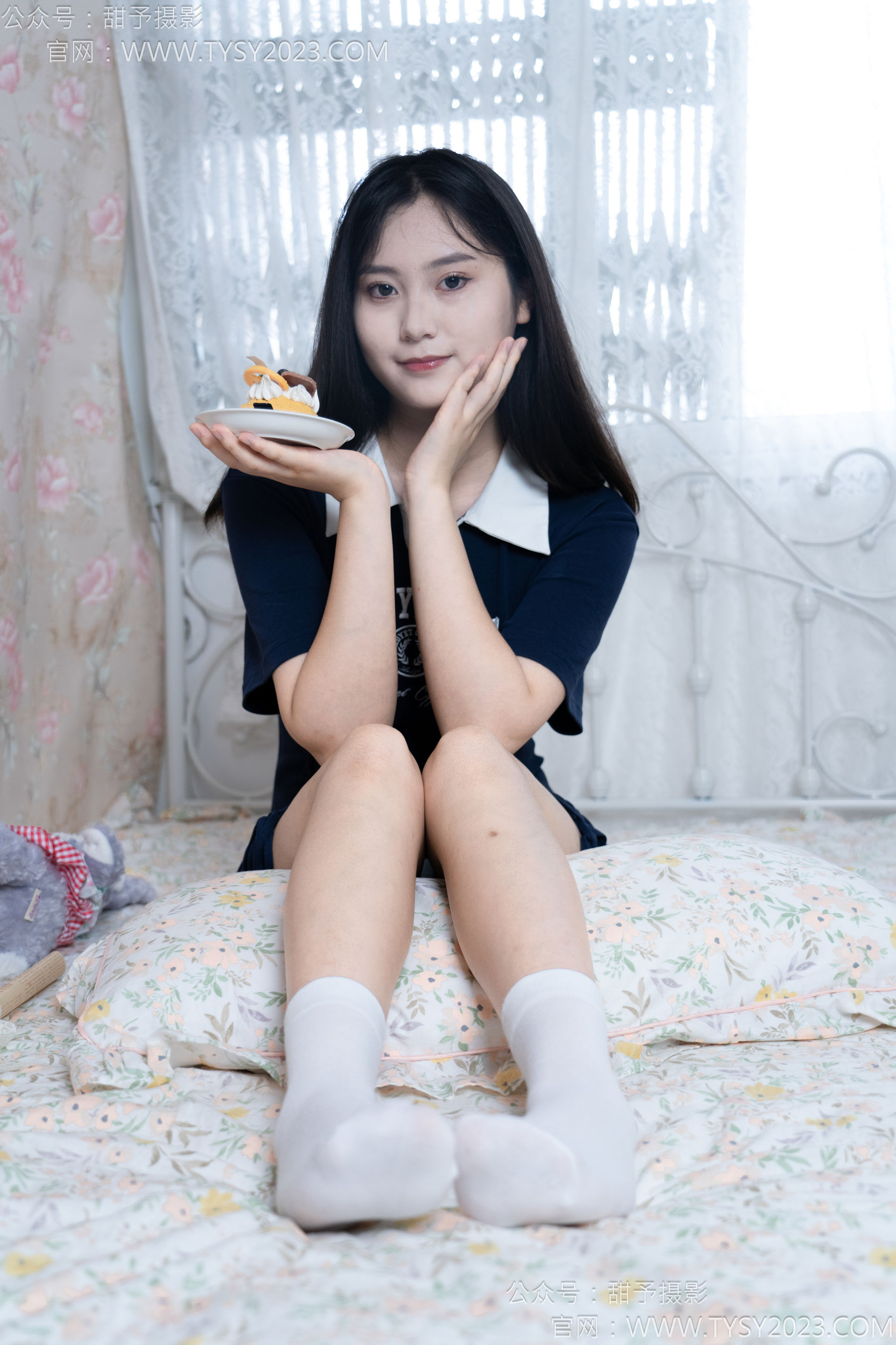 甜予摄影 No.138 土豆 - 板鞋、白棉袜、裸足/(136P)