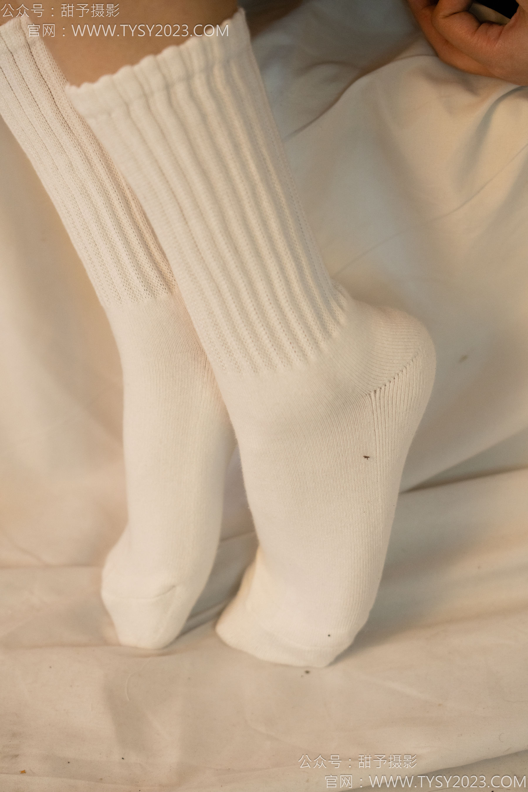 甜予摄影 NO.139 澜澜 - 皮鞋、白棉袜、裸足/(116P)