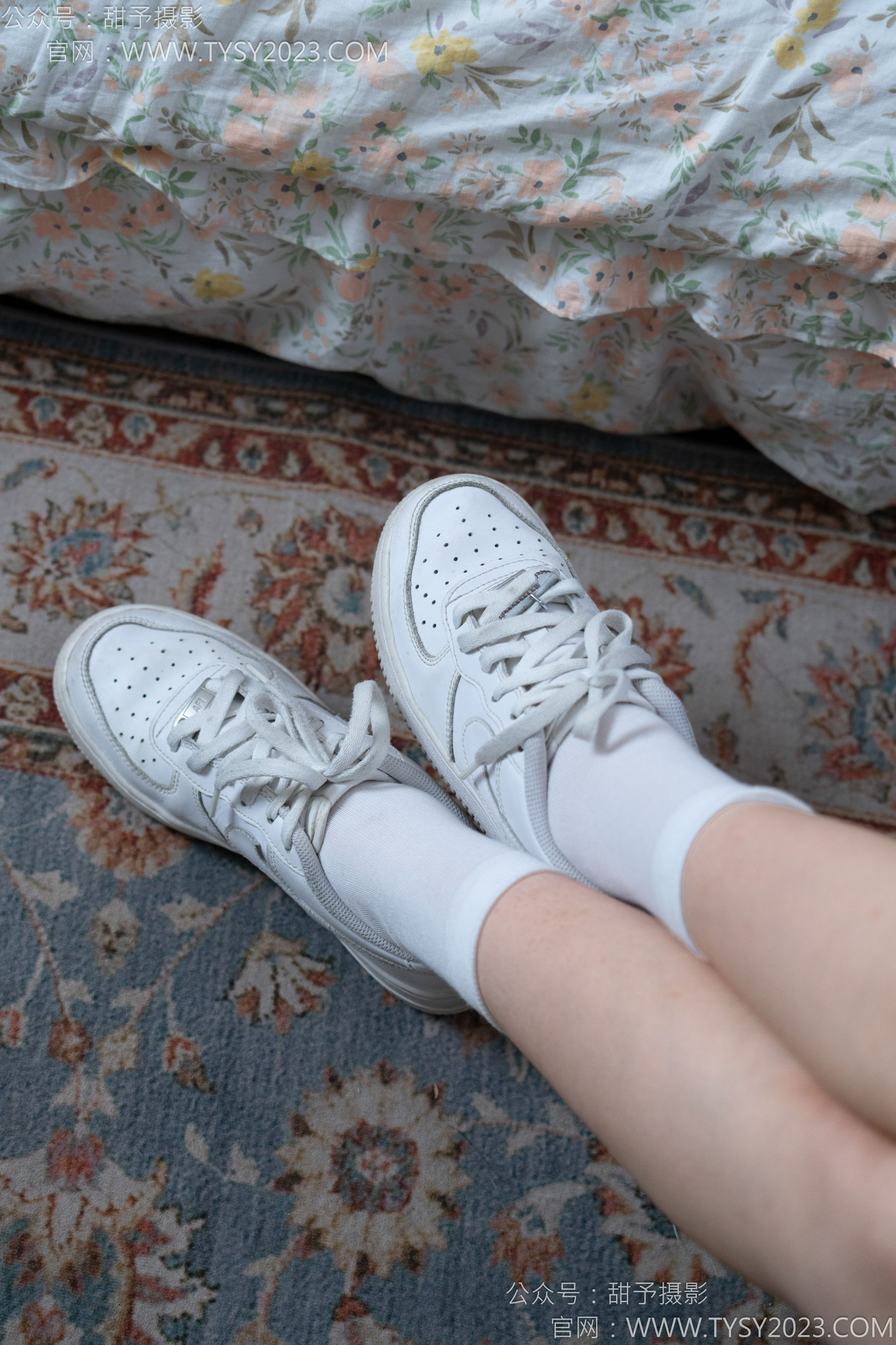 甜予摄影 No.138 土豆 - 板鞋、白棉袜、裸足/(136P)