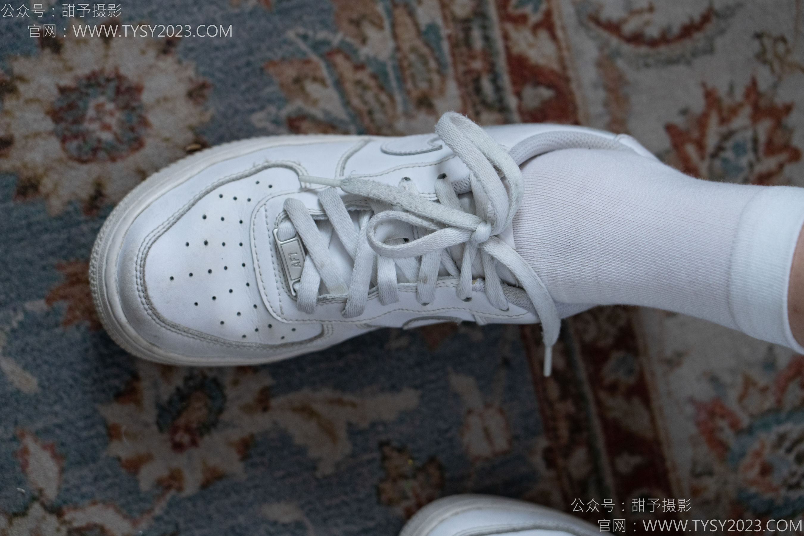 甜予摄影 No.138 土豆 - 板鞋、白棉袜、裸足/(136P)