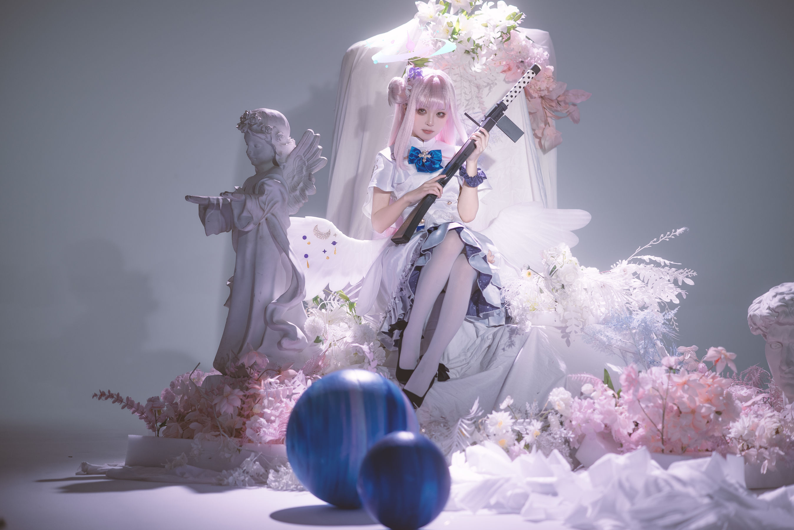 矢量鱼 - 蔚蓝档案 圣园未花/(27P)