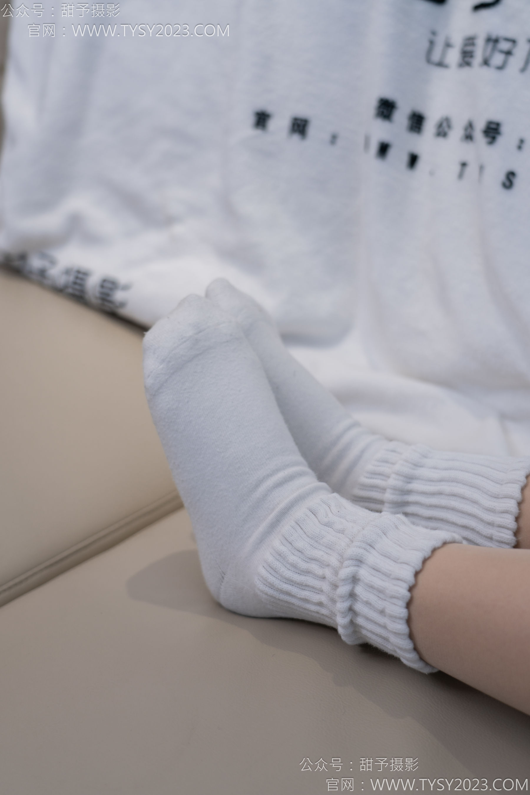 甜予摄影 No.137 澜澜 - 板鞋、白棉袜、薄肉丝/(140P)