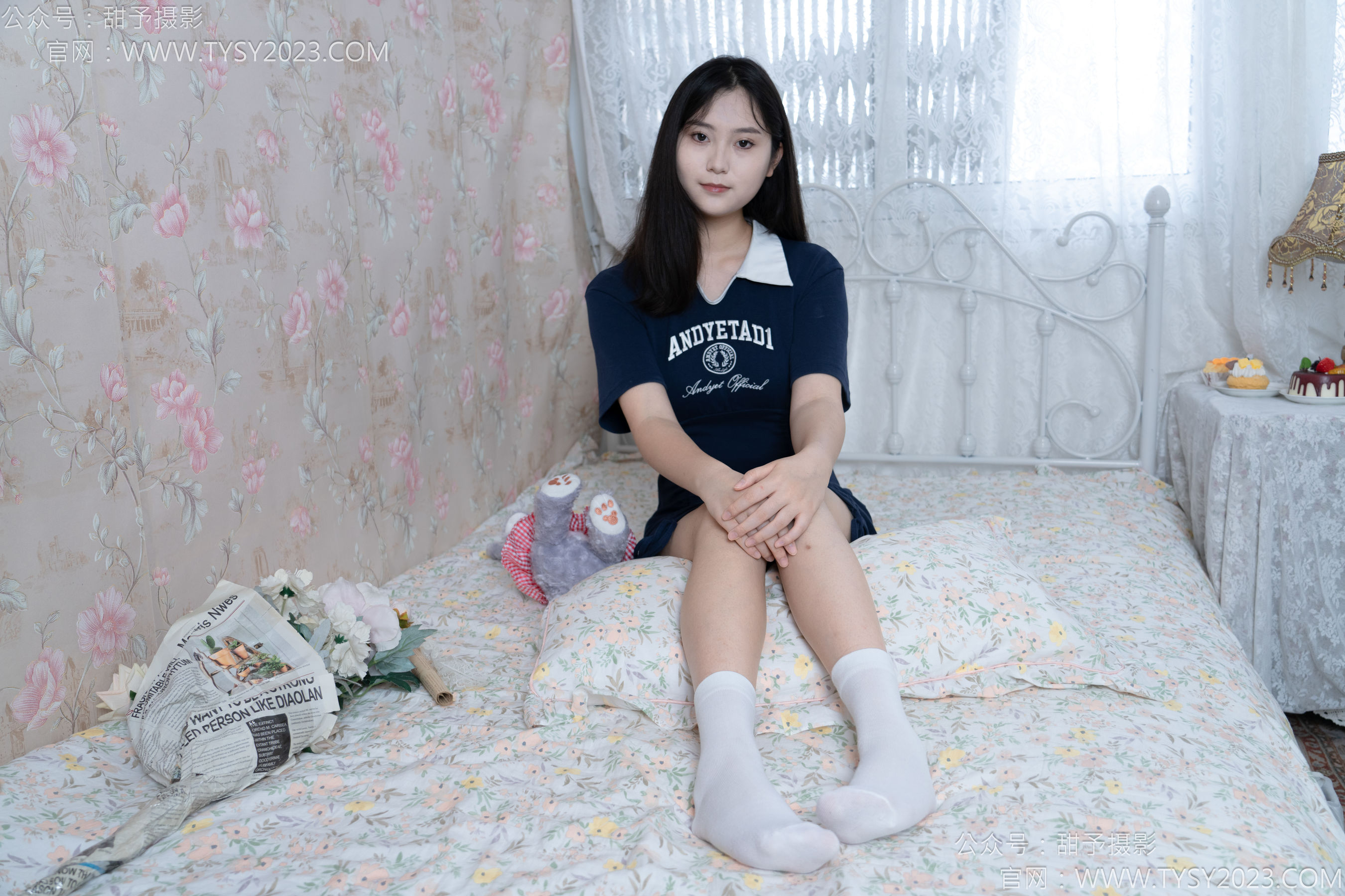 甜予摄影 No.138 土豆 - 板鞋、白棉袜、裸足/(136P)