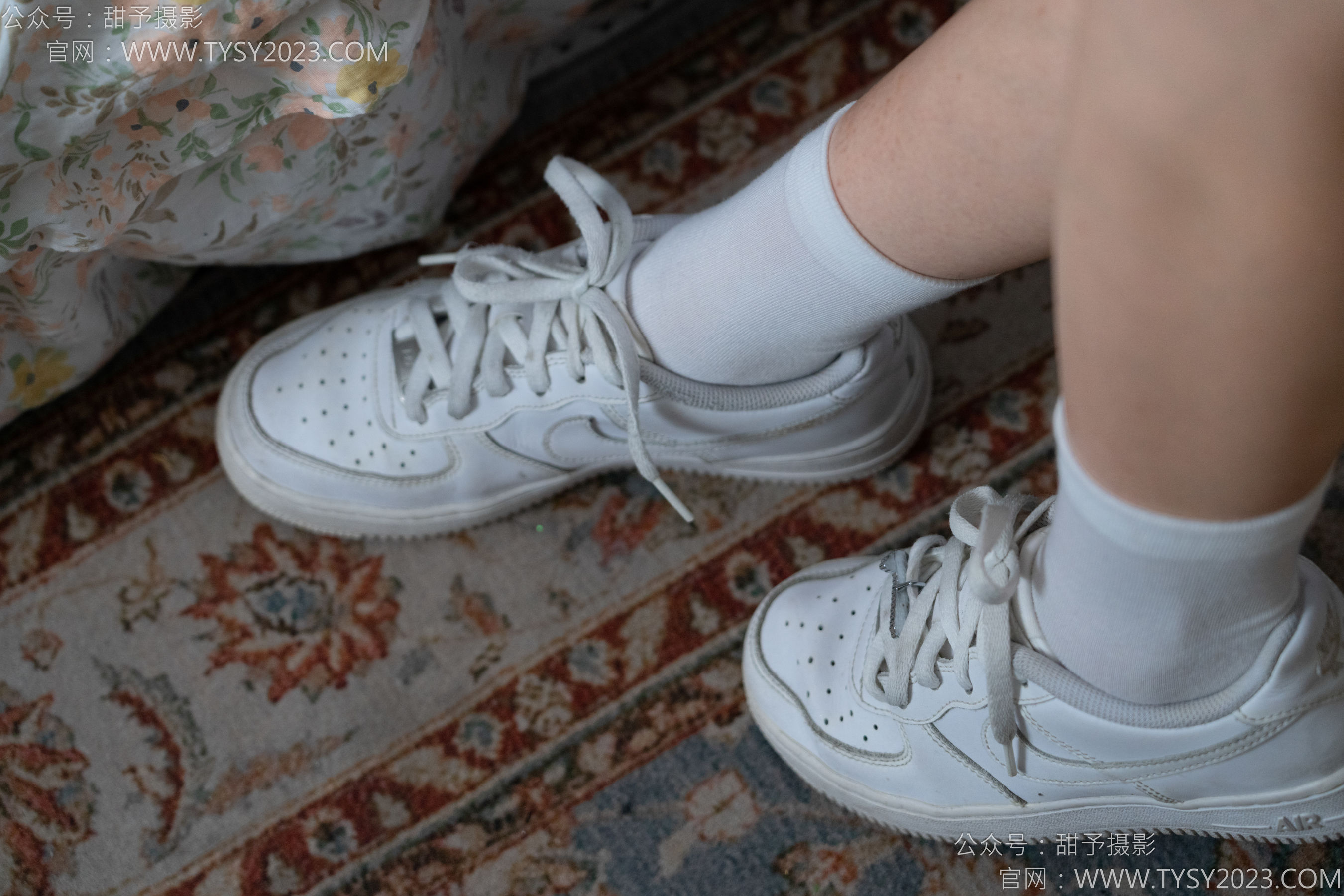 甜予摄影 No.138 土豆 - 板鞋、白棉袜、裸足/(136P)