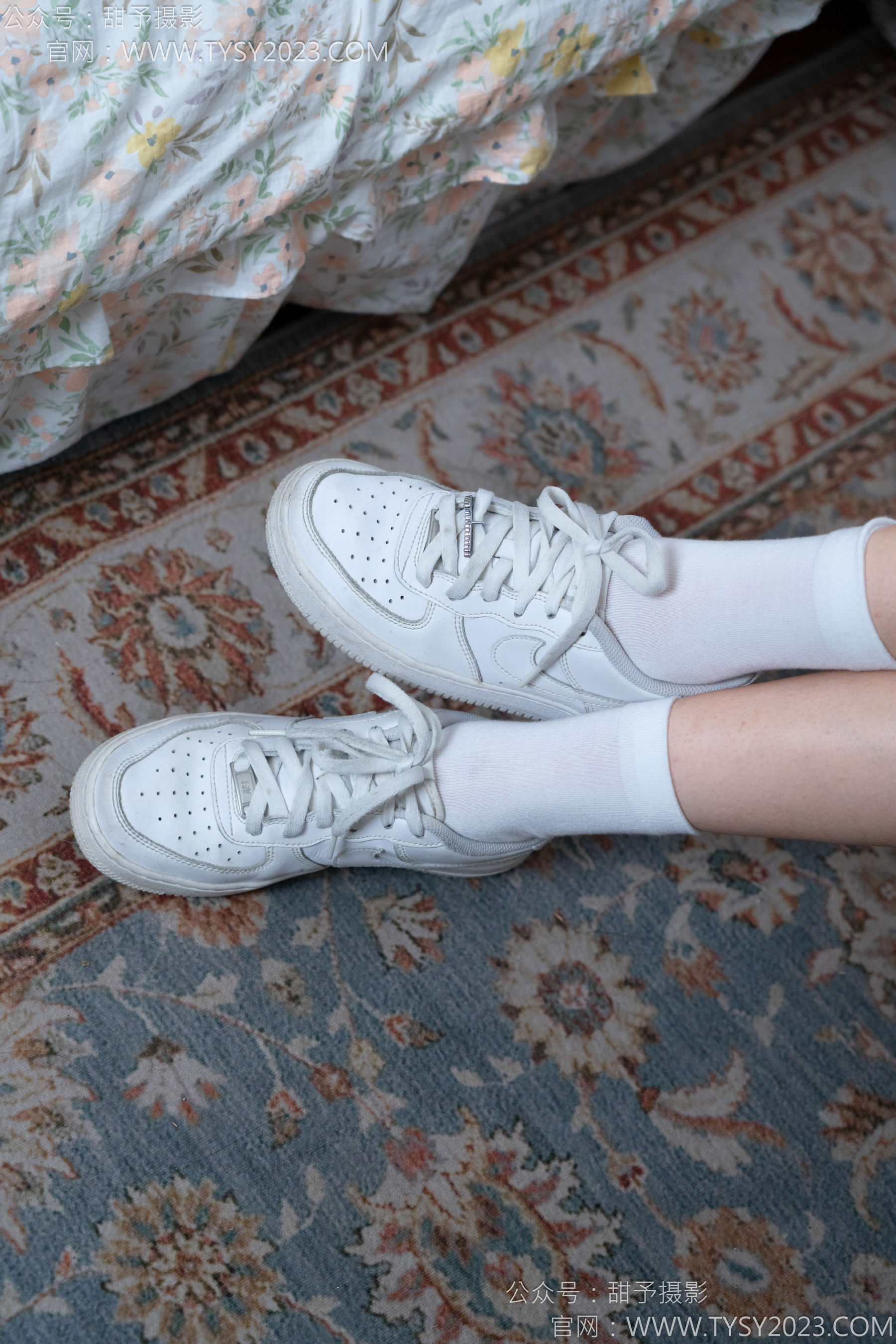 甜予摄影 No.138 土豆 - 板鞋、白棉袜、裸足/(136P)