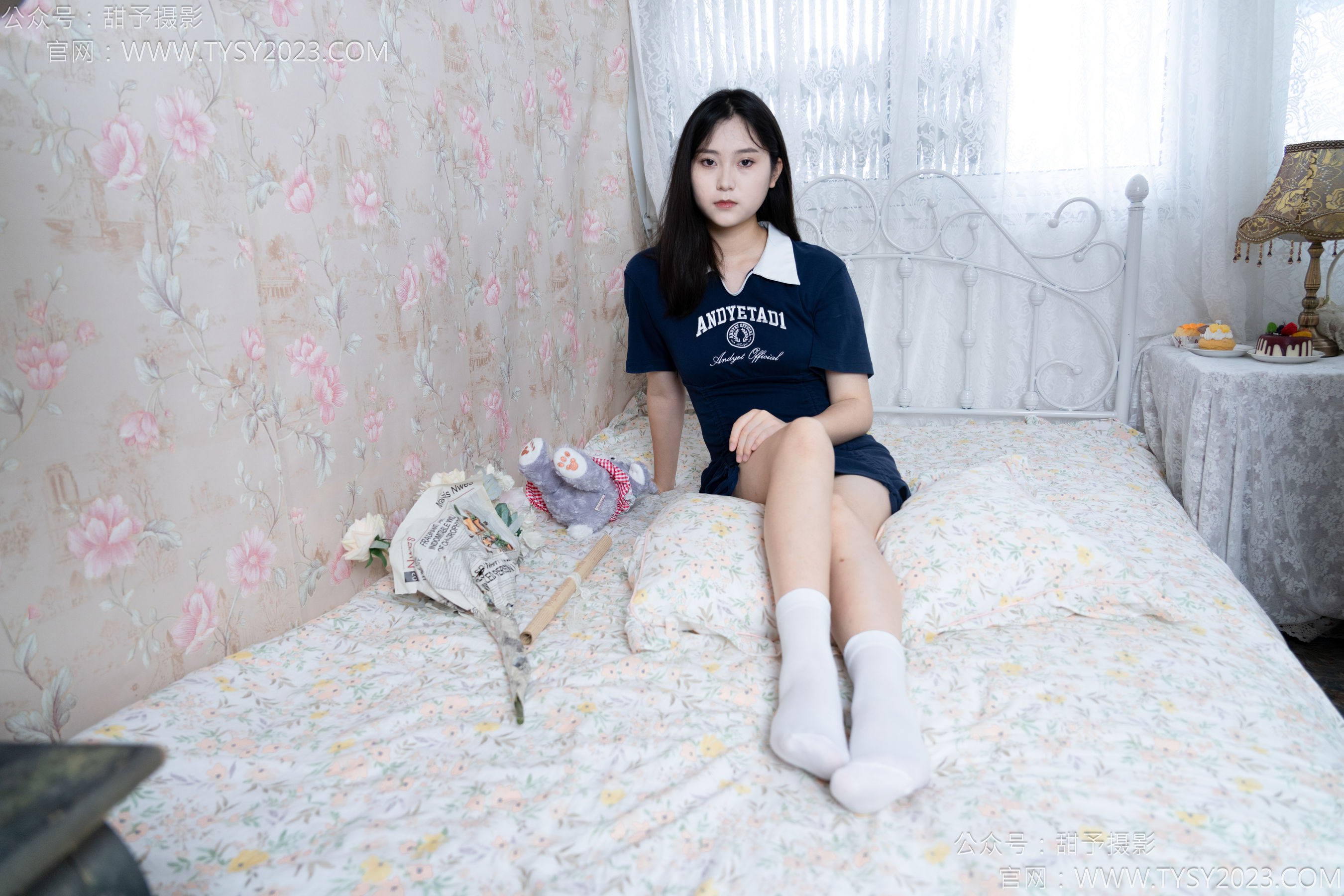 甜予摄影 No.138 土豆 - 板鞋、白棉袜、裸足/(136P)