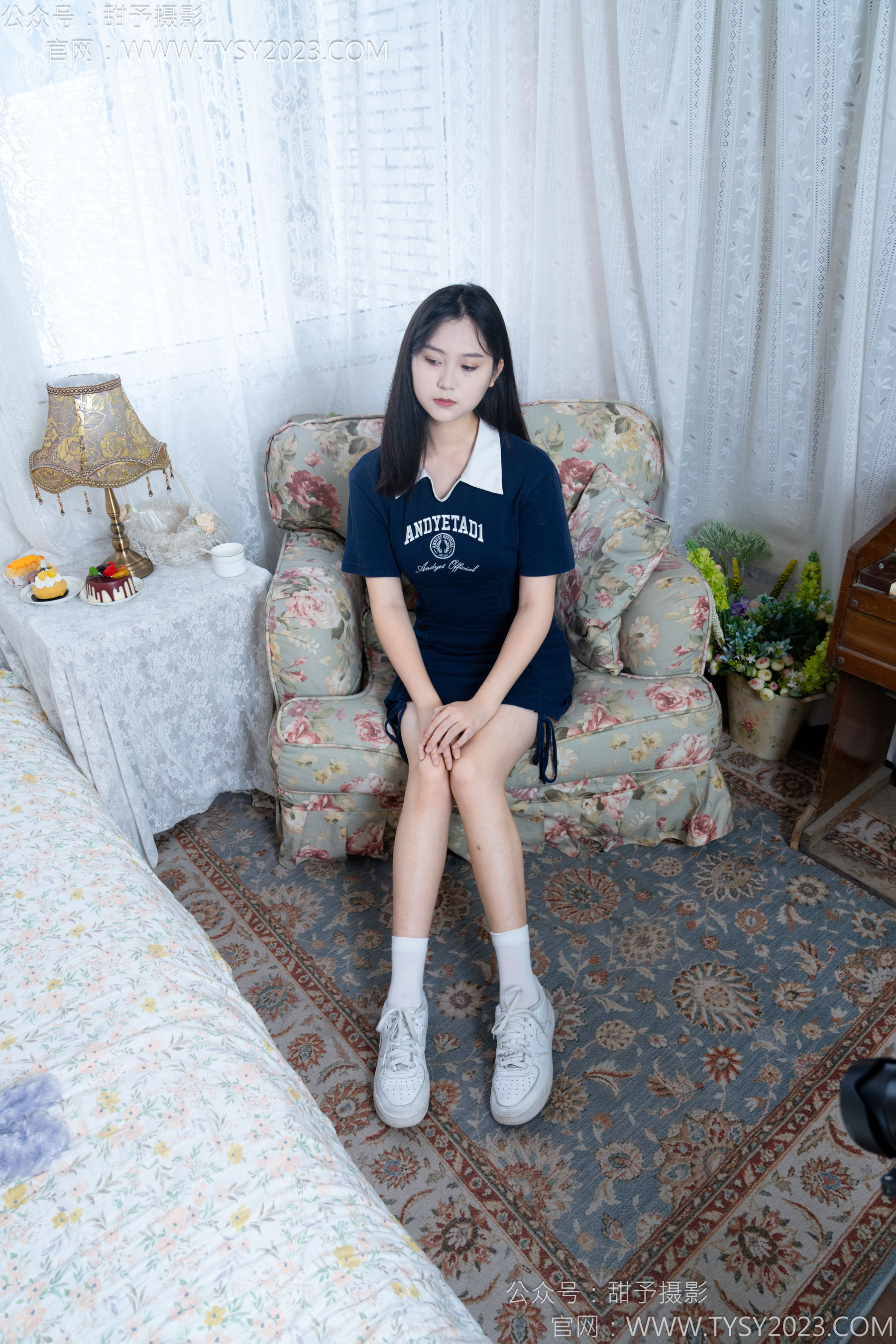 甜予摄影 No.138 土豆 - 板鞋、白棉袜、裸足/(136P)