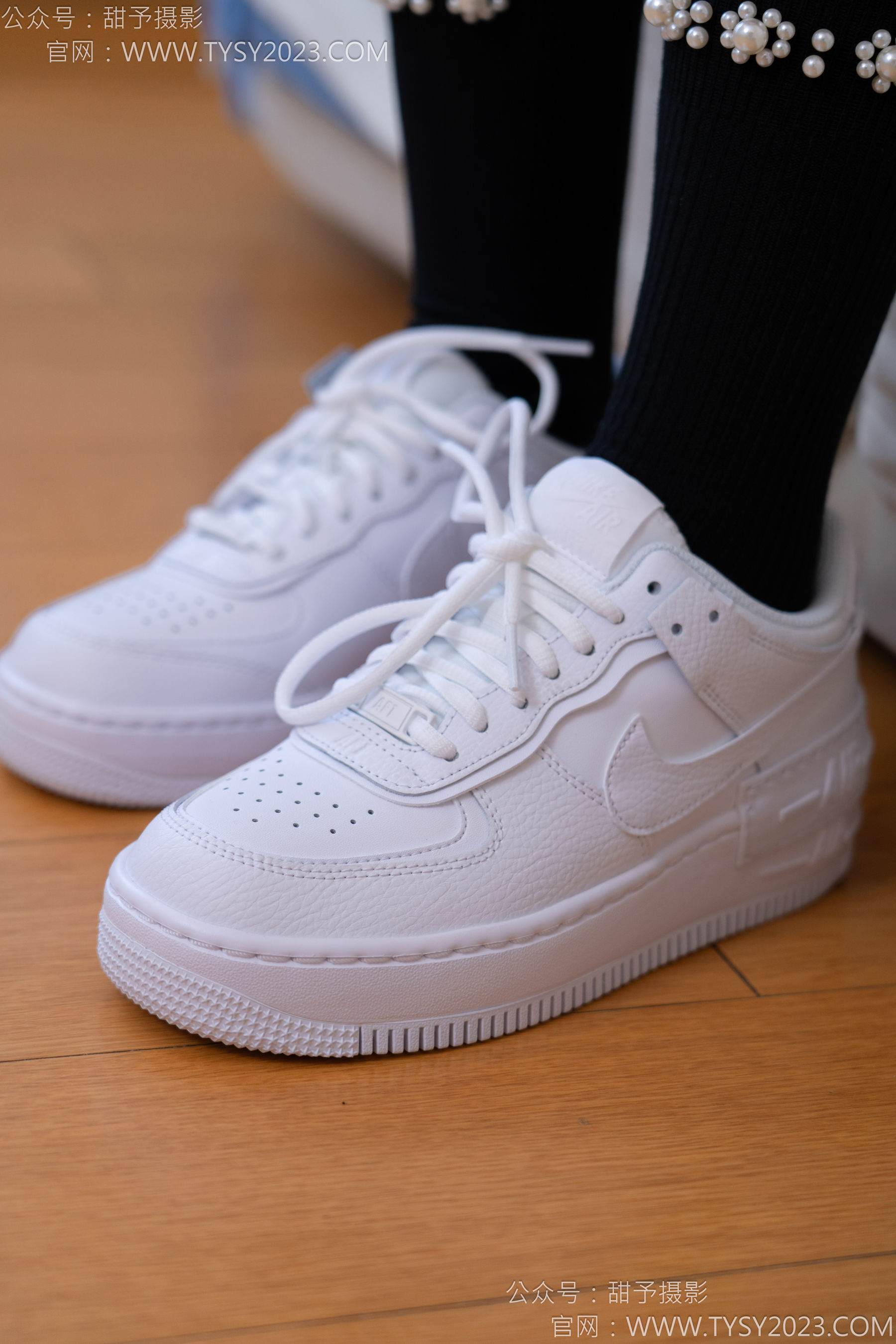 甜予摄影 No.136 璇璇 - 板鞋、黑棉袜/(203P)