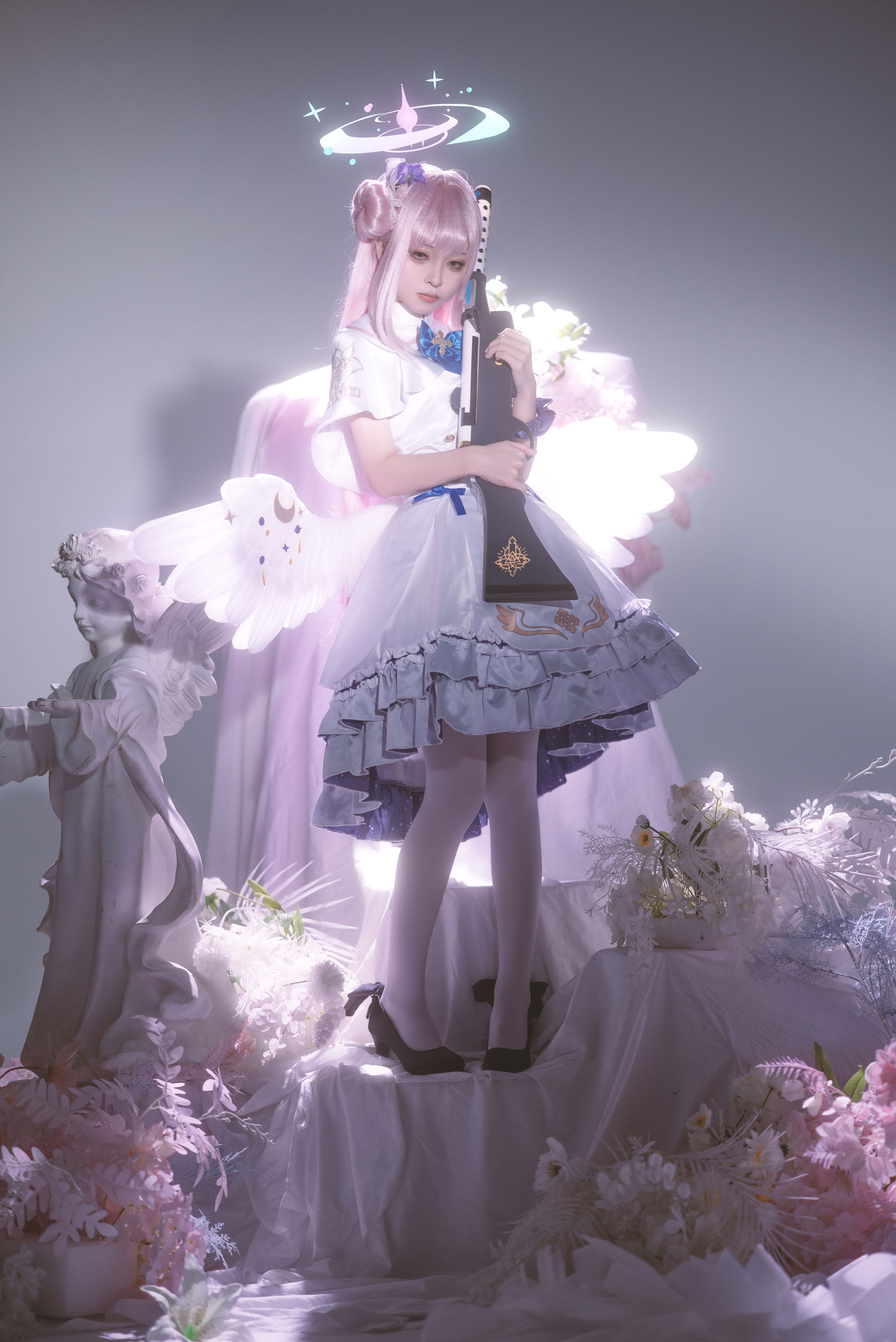 矢量鱼 - 蔚蓝档案 圣园未花/(27P)