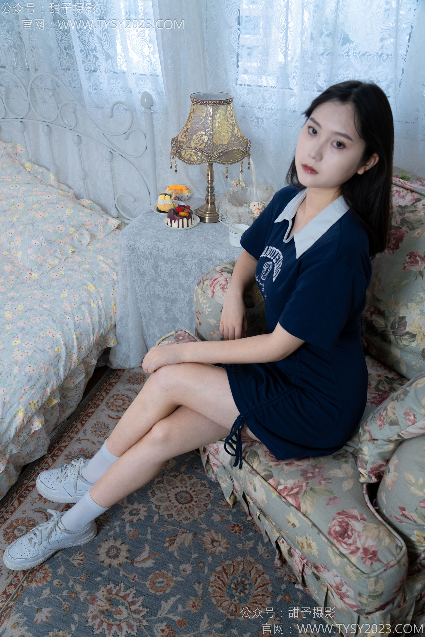 甜予摄影 No.138 土豆 - 板鞋、白棉袜、裸足/(136P)