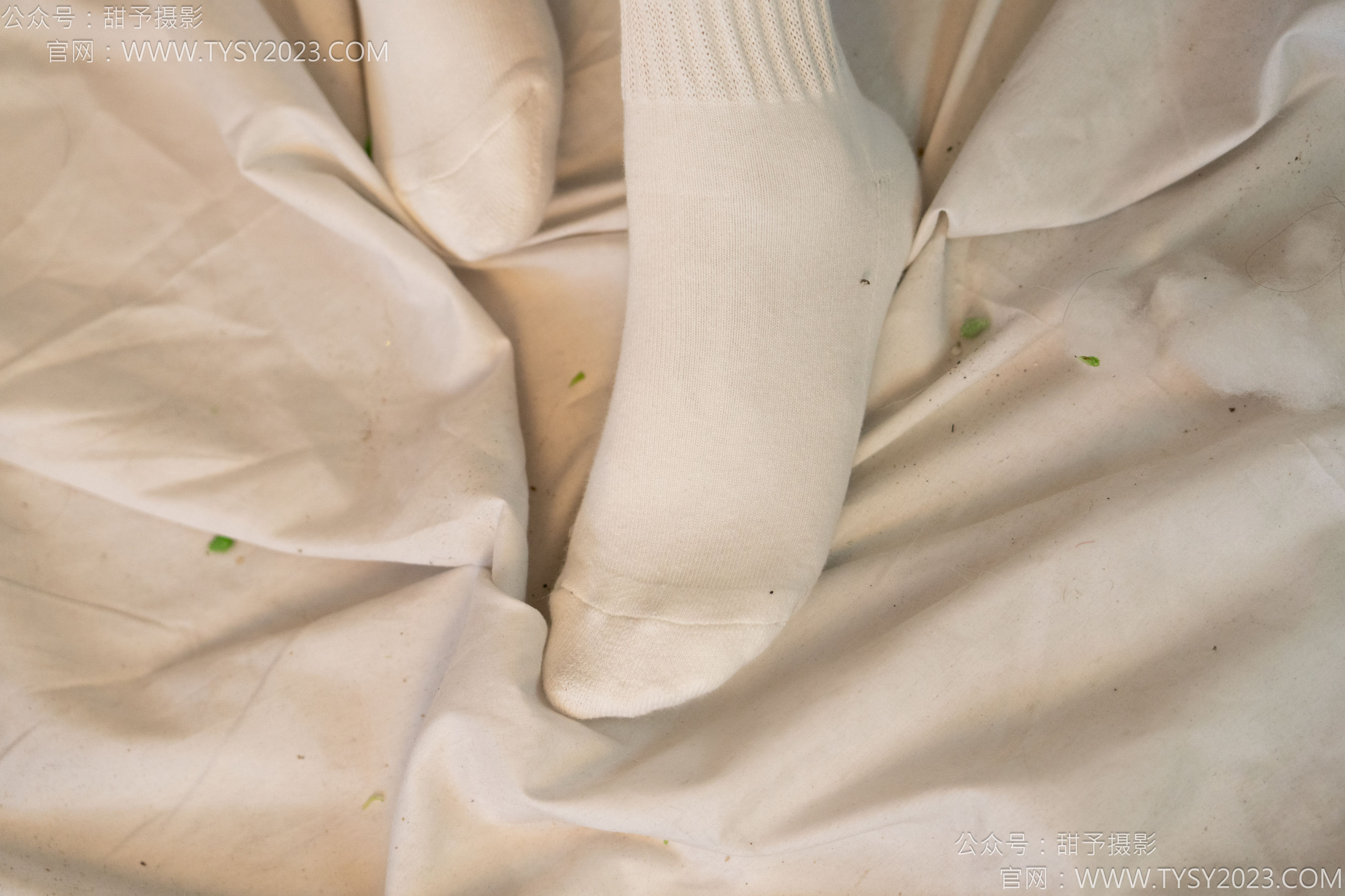 甜予摄影 NO.139 澜澜 - 皮鞋、白棉袜、裸足/(116P)