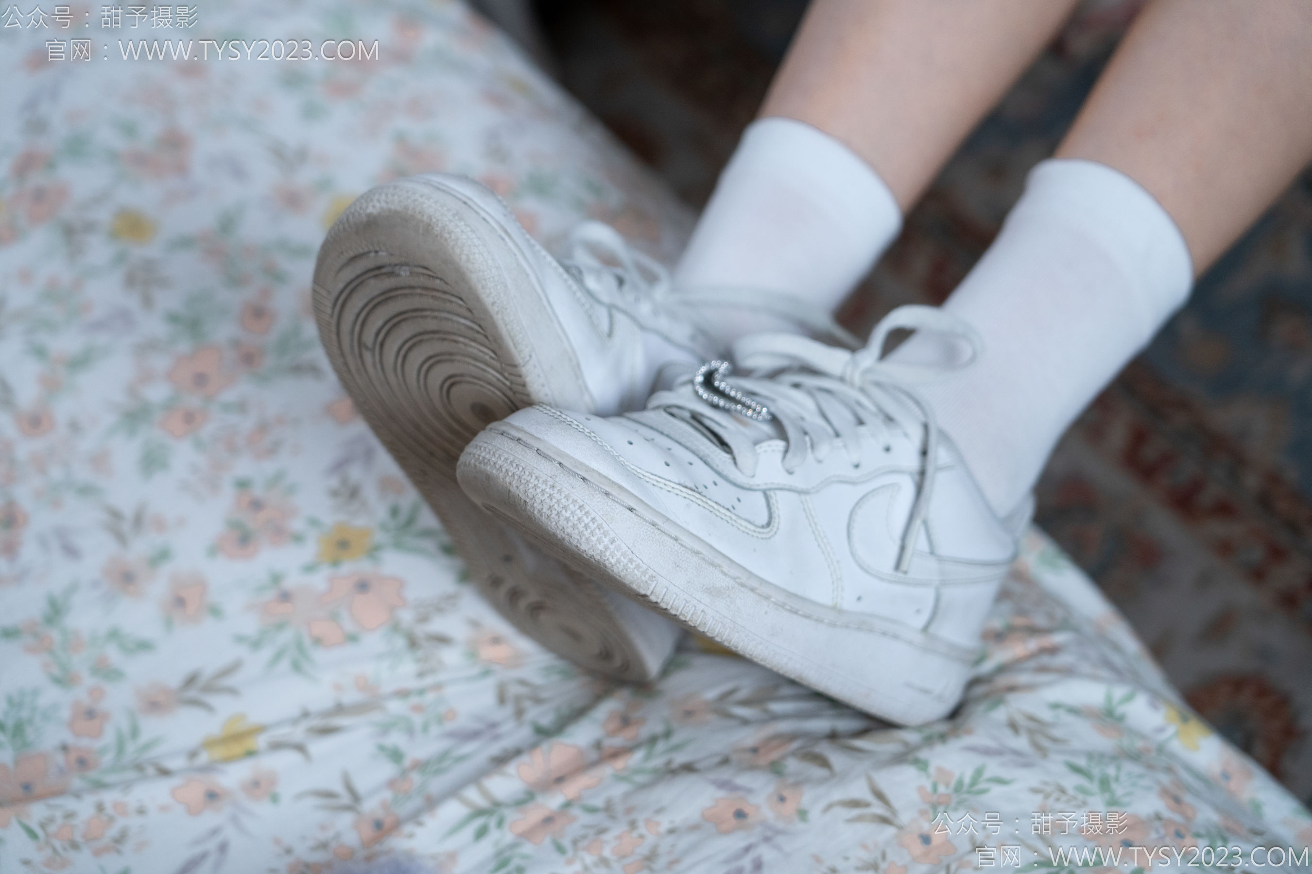 甜予摄影 No.138 土豆 - 板鞋、白棉袜、裸足/(136P)