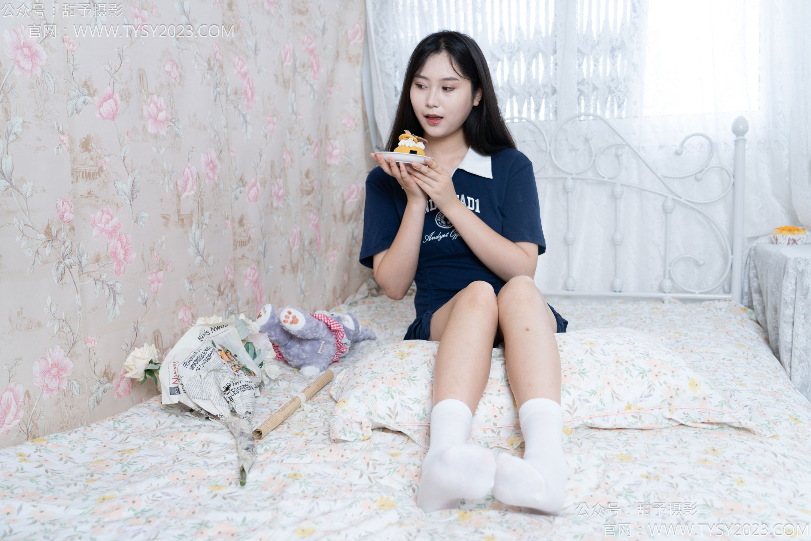 甜予摄影 No.138 土豆 - 板鞋、白棉袜、裸足/(136P)