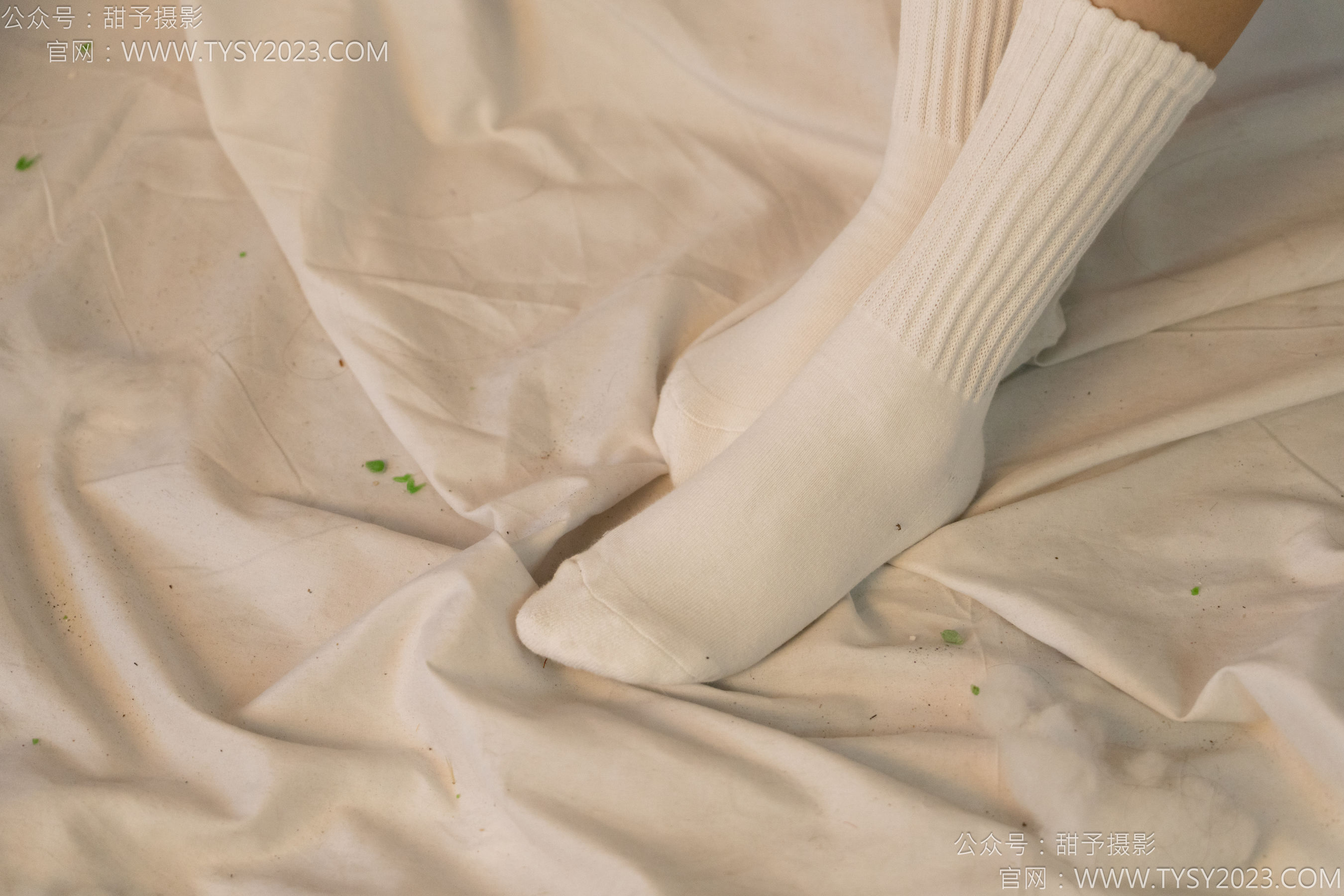 甜予摄影 NO.139 澜澜 - 皮鞋、白棉袜、裸足/(116P)