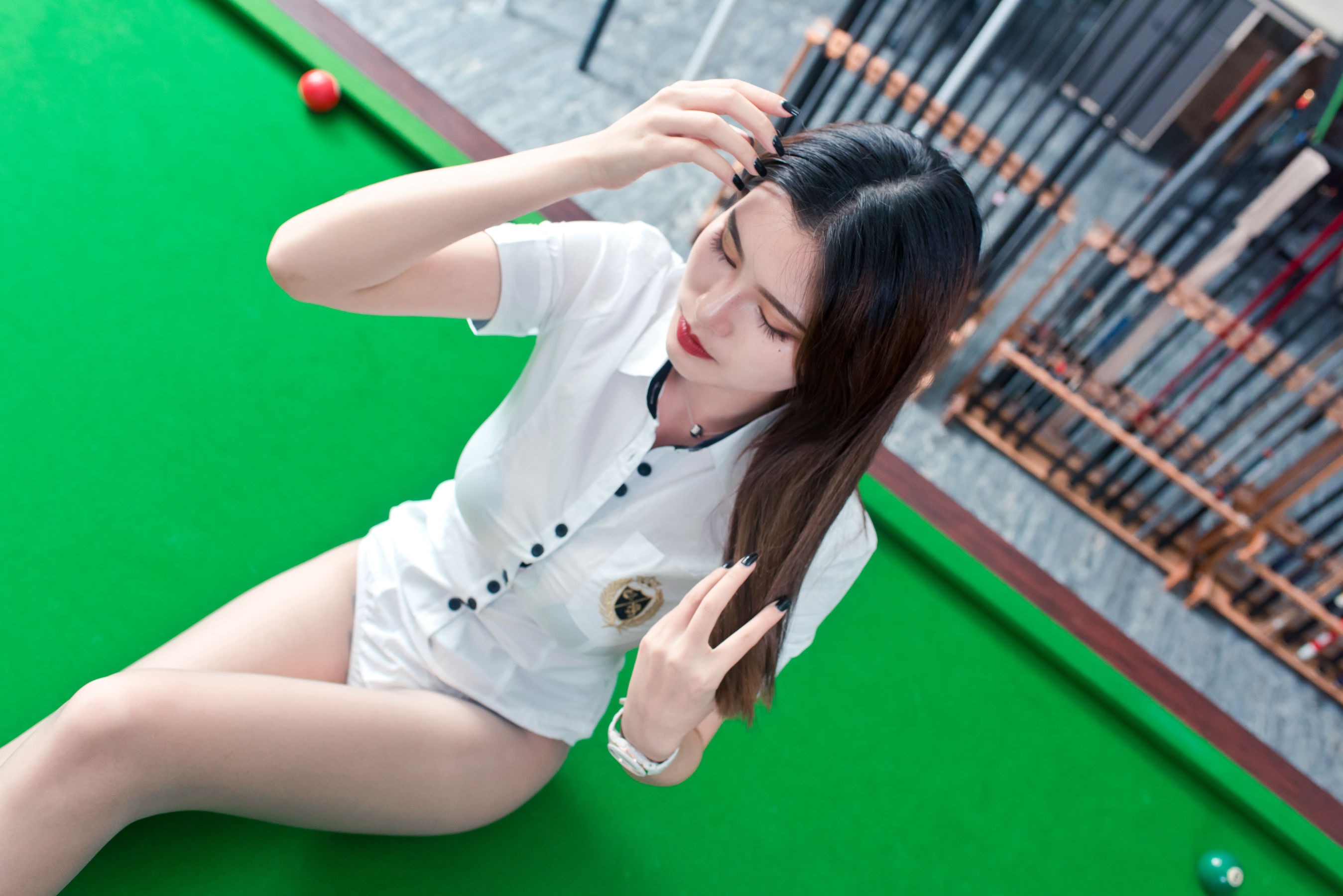 筱筱 - 桌球室/(193P)