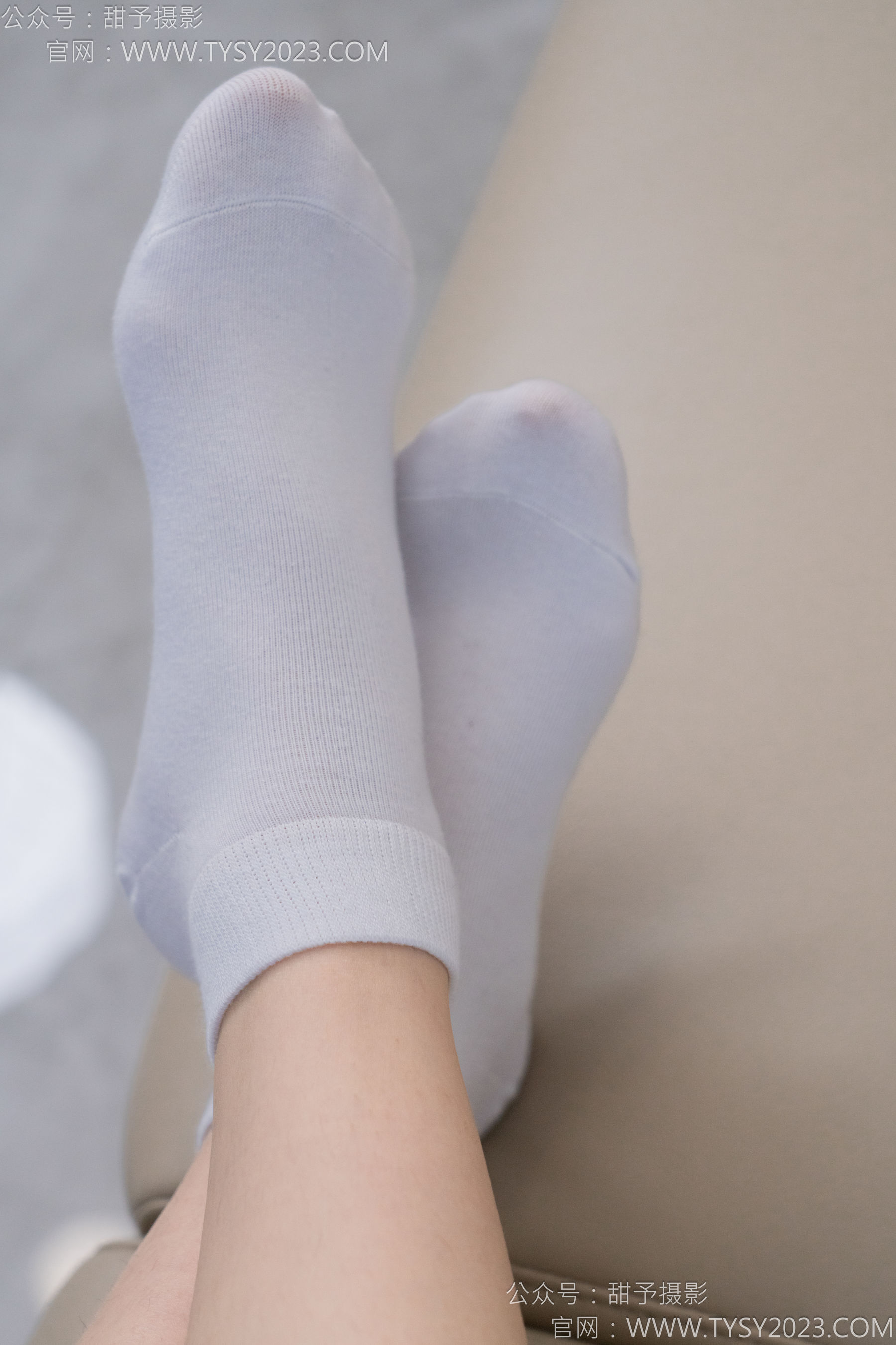 甜予摄影 No.126 诺诺 - 板鞋、白棉袜、裸足/(133P)