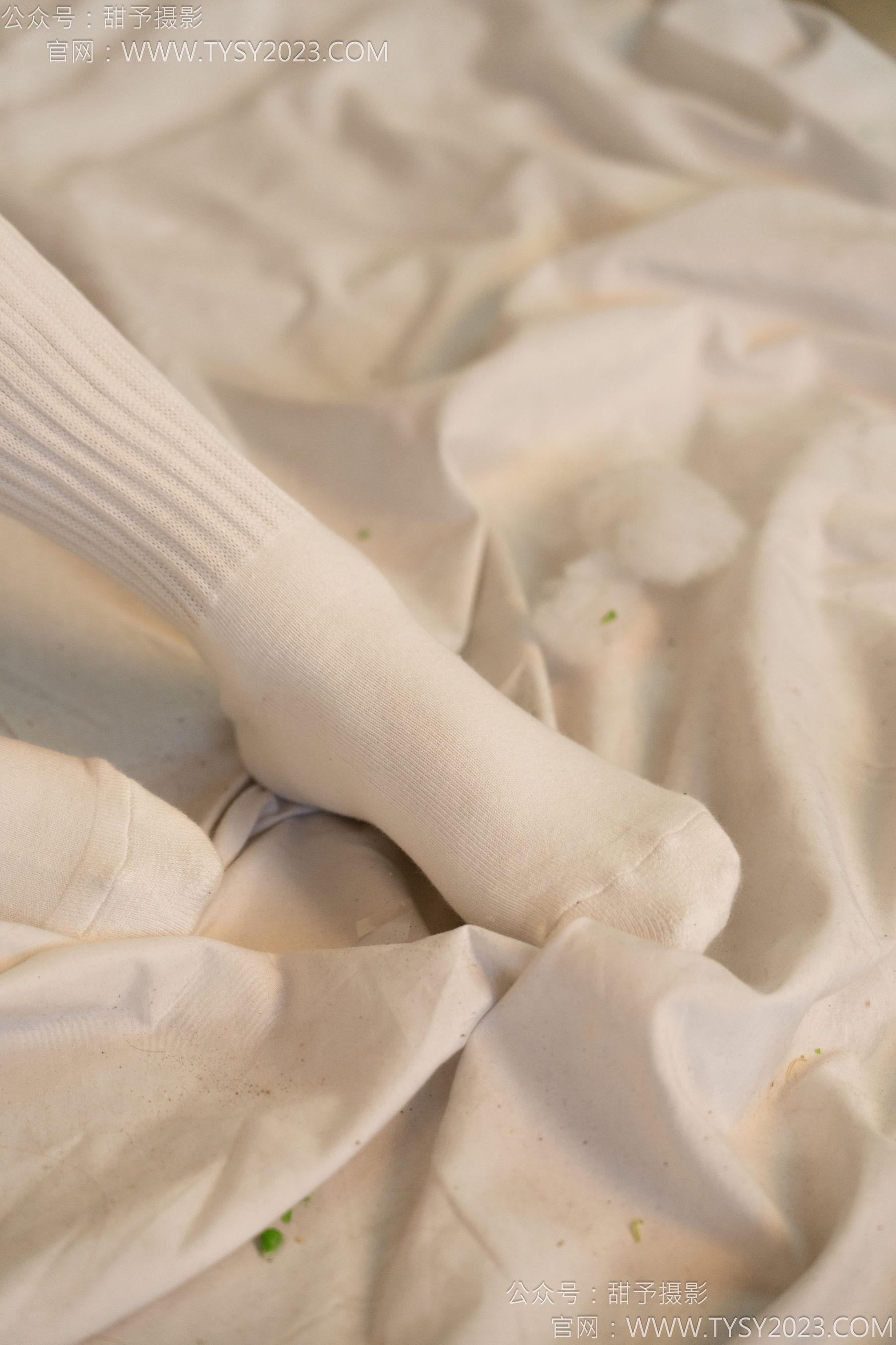 甜予摄影 NO.139 澜澜 - 皮鞋、白棉袜、裸足/(116P)