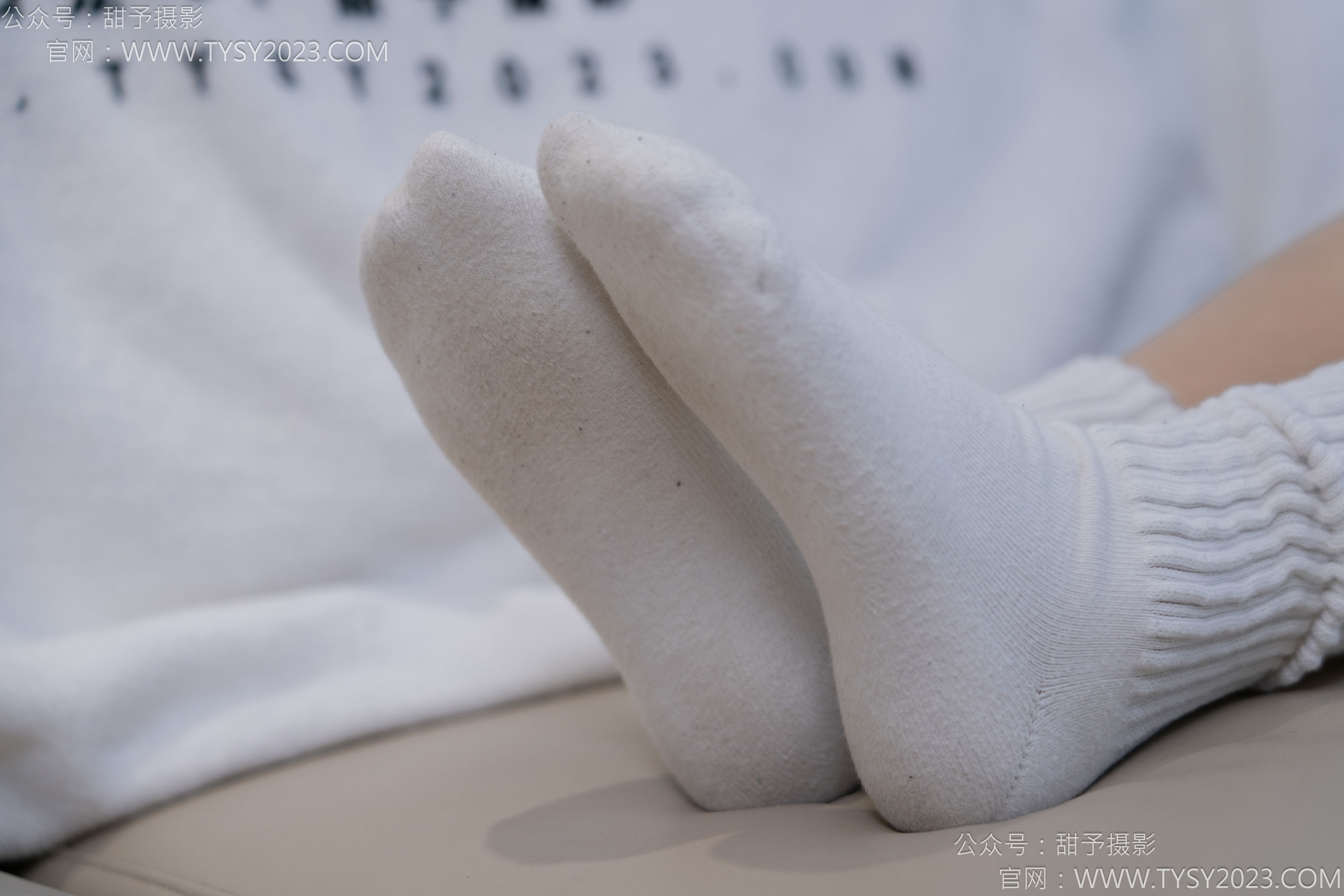 甜予摄影 No.137 澜澜 - 板鞋、白棉袜、薄肉丝/(140P)