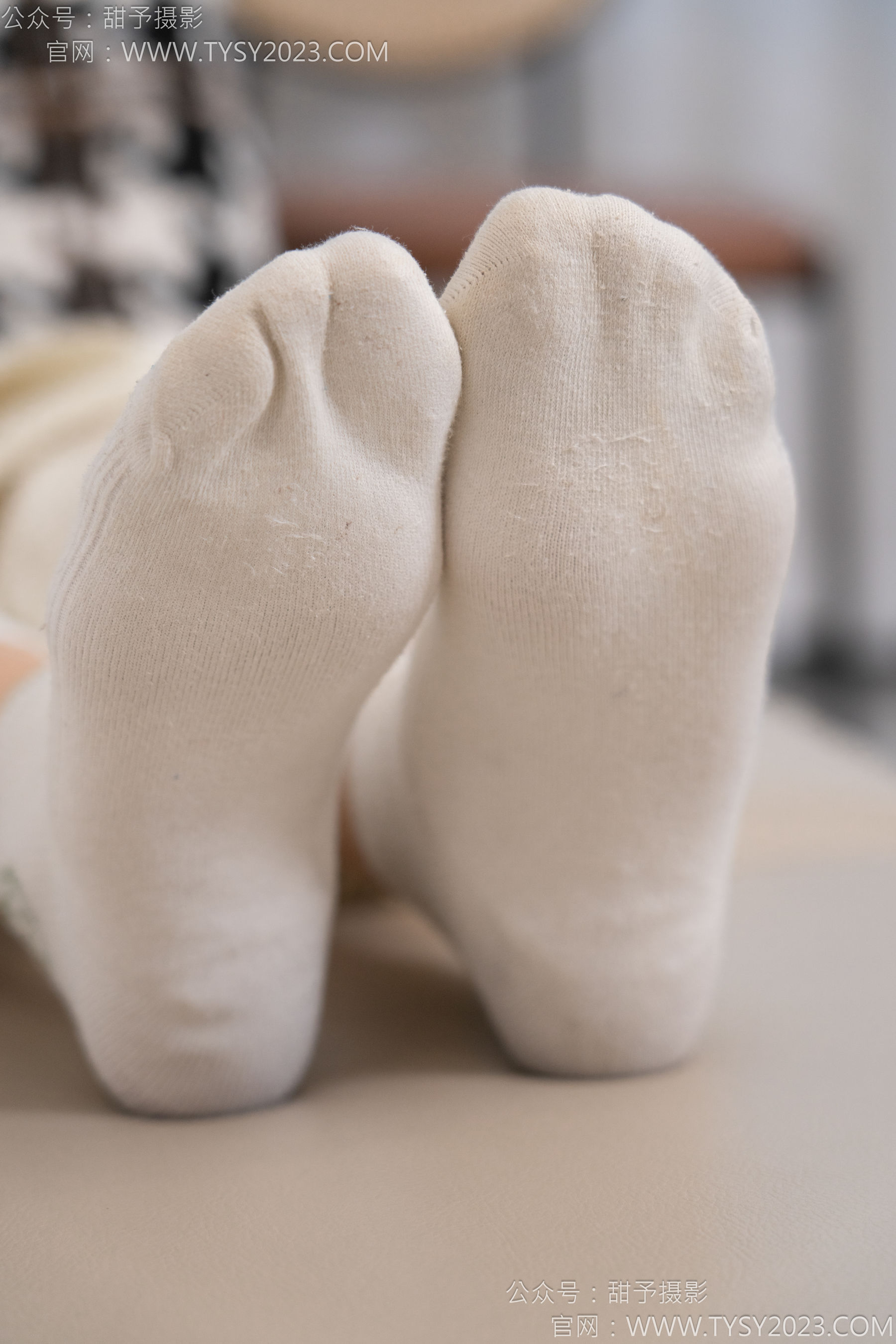 甜予摄影 No.125 丹丹 - 运动鞋、白棉袜、裸足/(139P)