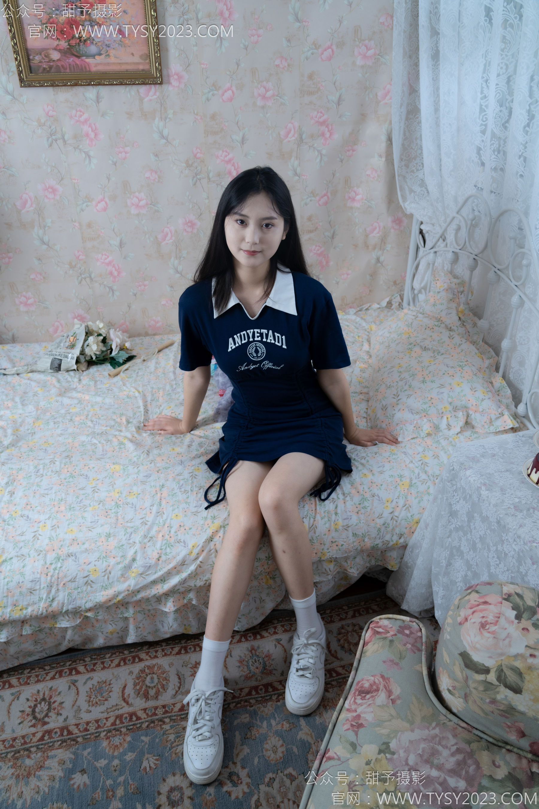 甜予摄影 No.138 土豆 - 板鞋、白棉袜、裸足/(136P)