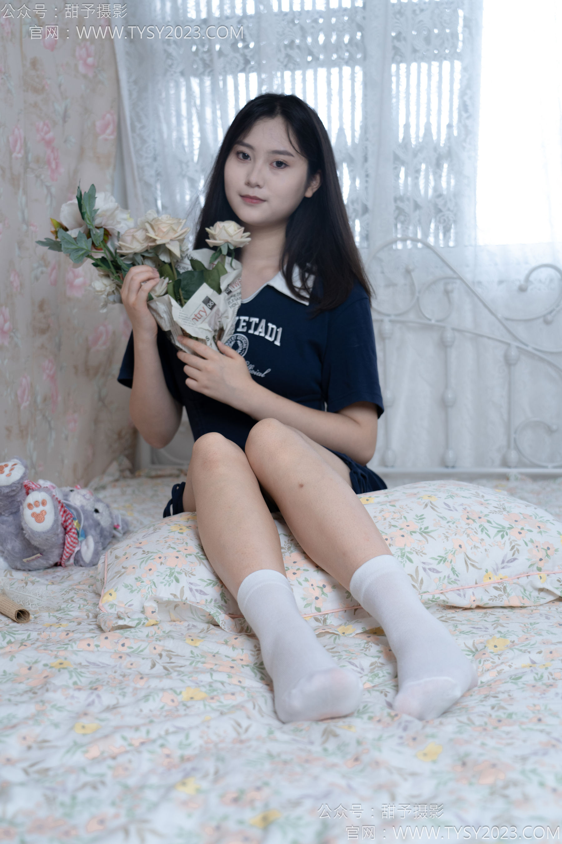 甜予摄影 No.138 土豆 - 板鞋、白棉袜、裸足/(136P)