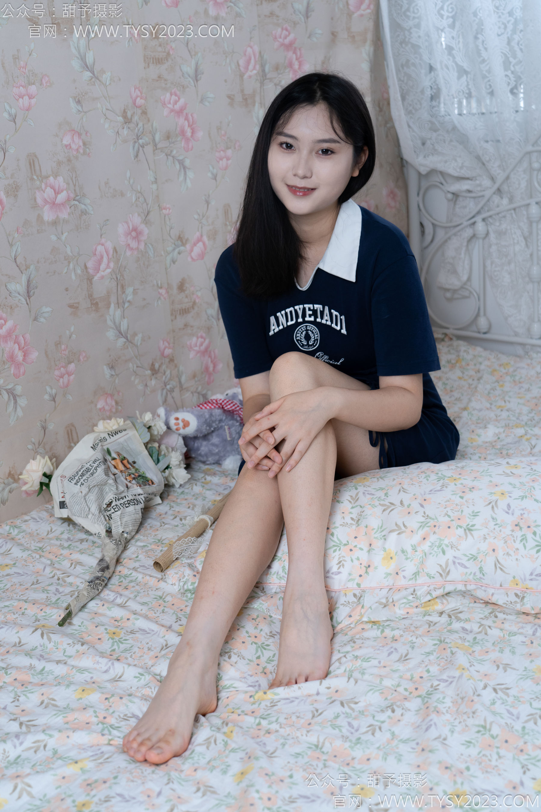 甜予摄影 No.138 土豆 - 板鞋、白棉袜、裸足/(136P)