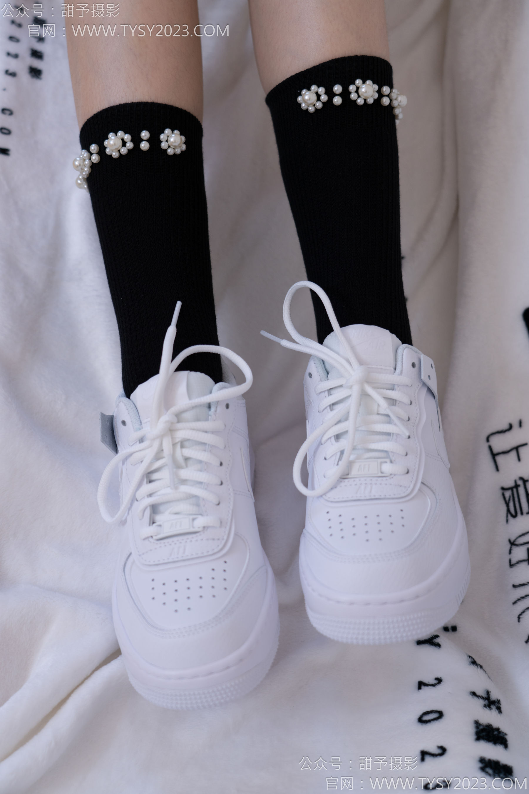 甜予摄影 No.136 璇璇 - 板鞋、黑棉袜/(203P)