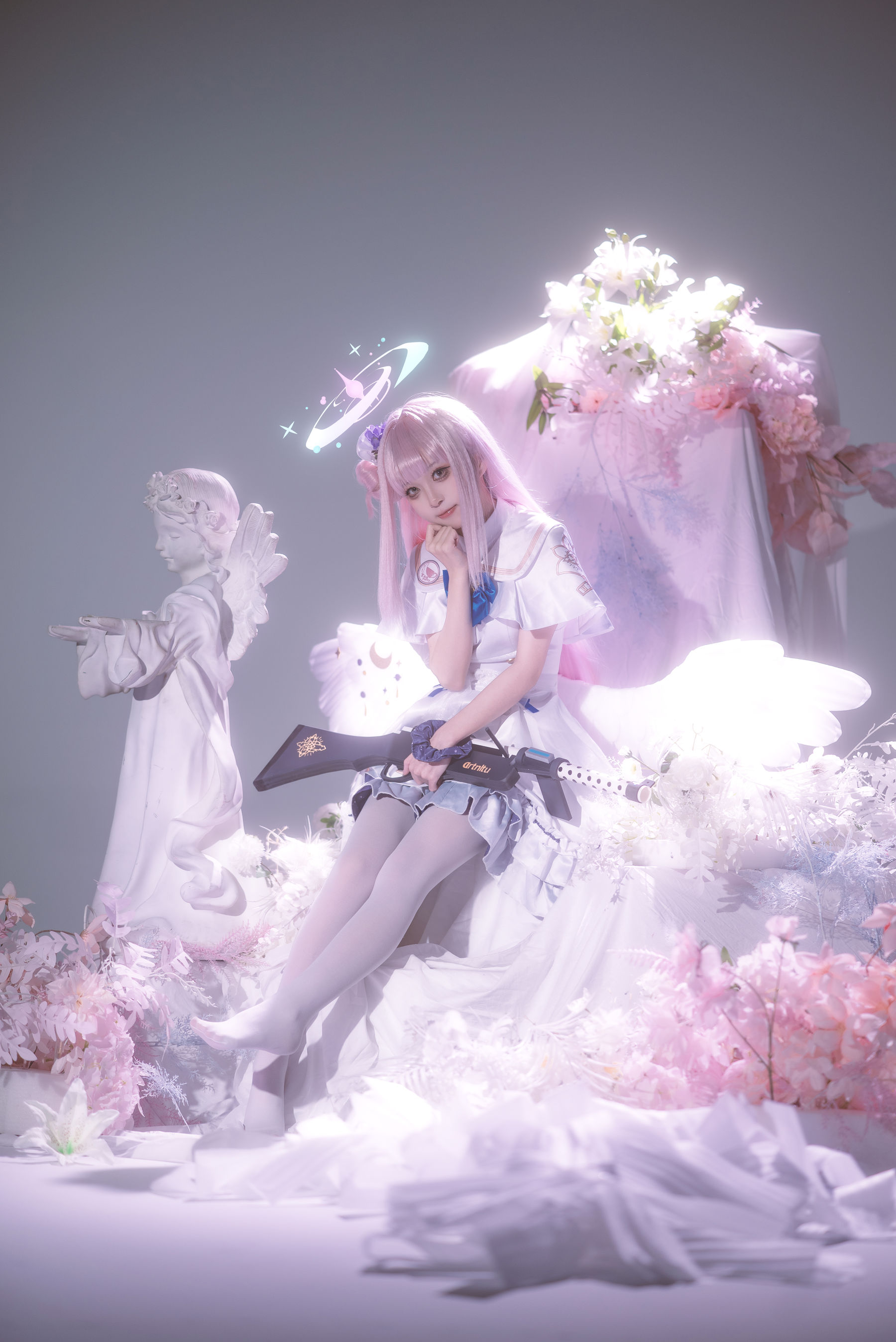 矢量鱼 - 蔚蓝档案 圣园未花/(27P)