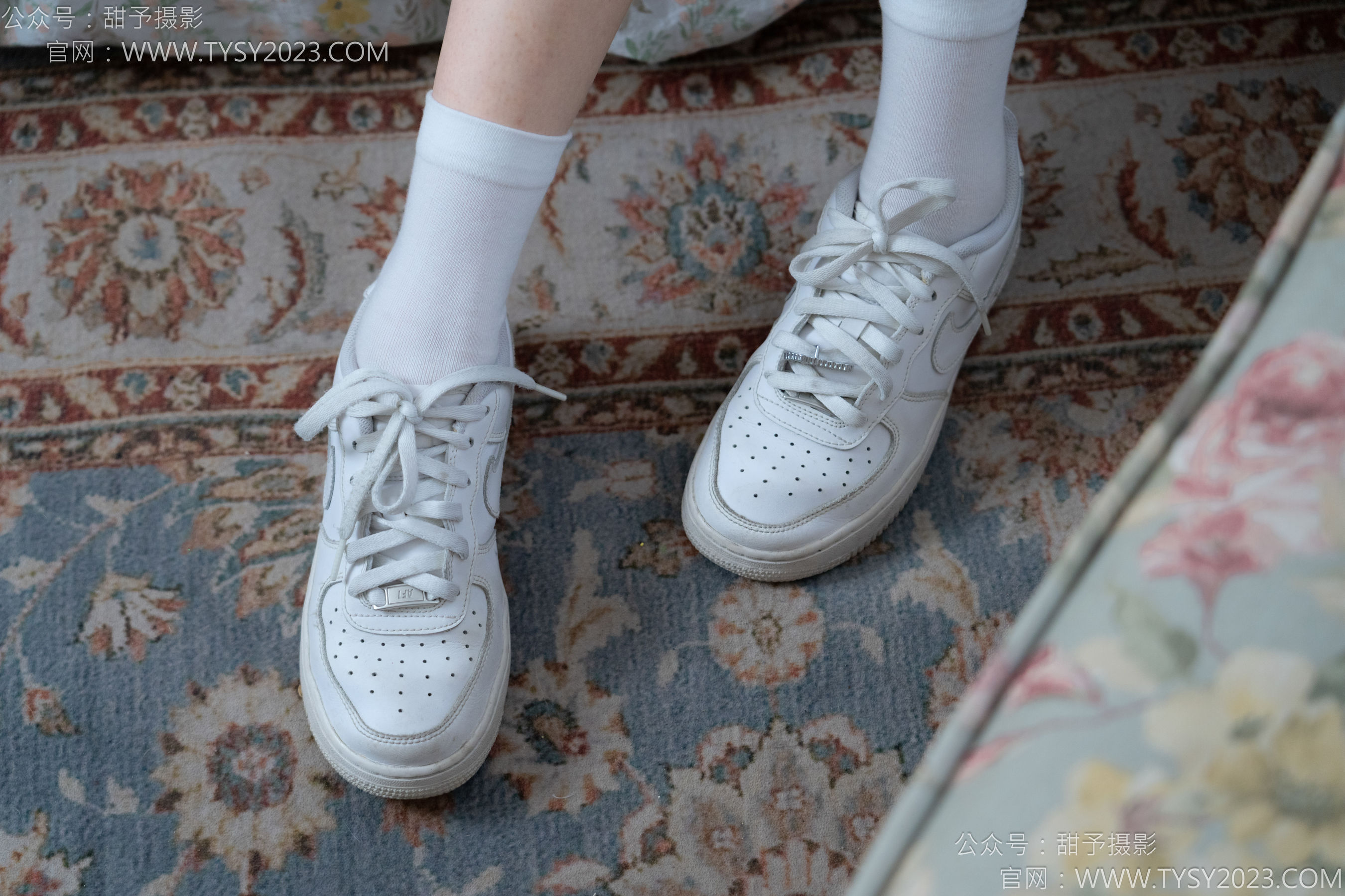 甜予摄影 No.138 土豆 - 板鞋、白棉袜、裸足/(136P)