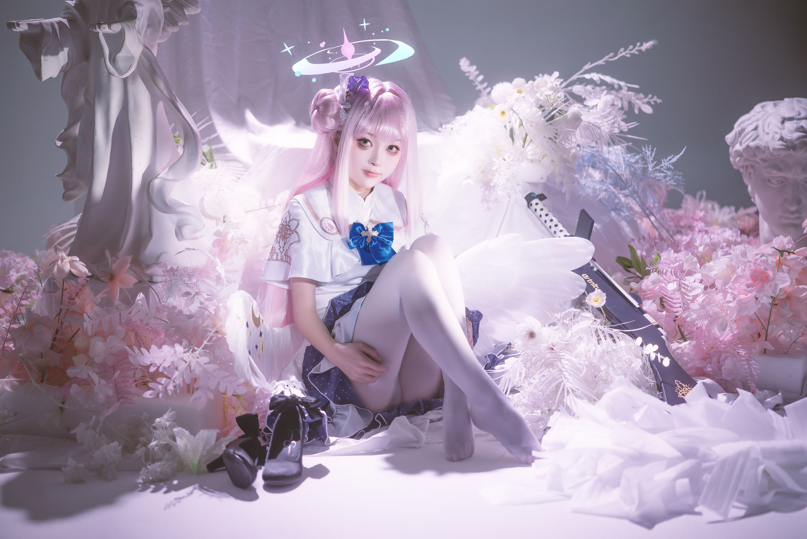 矢量鱼 - 蔚蓝档案 圣园未花/(27P)