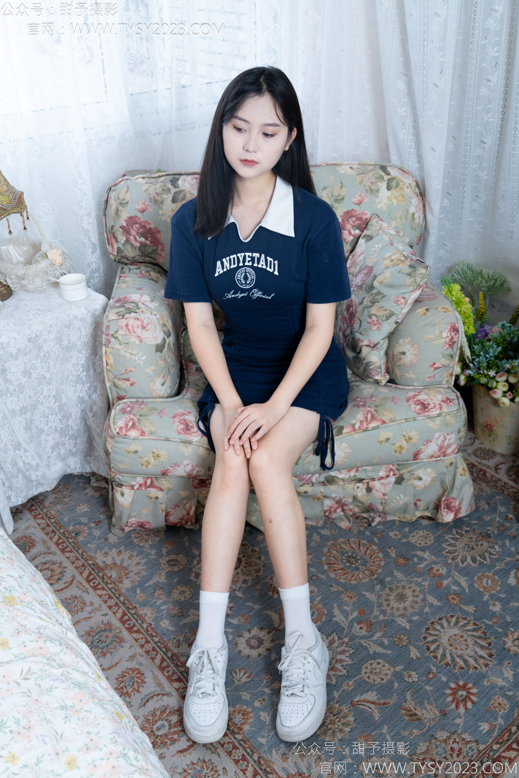 甜予摄影 No.138 土豆 - 板鞋、白棉袜、裸足/(136P)