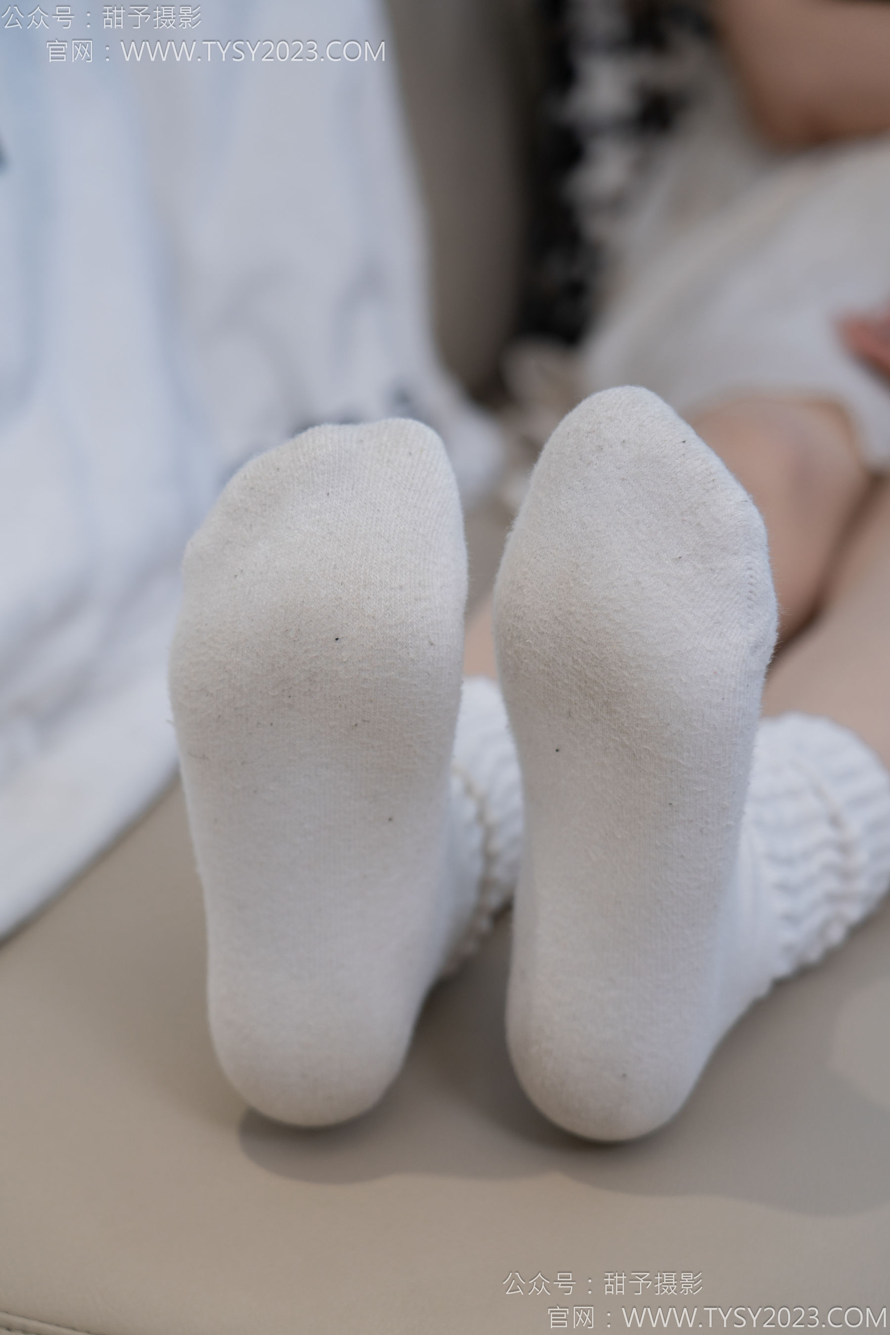 甜予摄影 No.137 澜澜 - 板鞋、白棉袜、薄肉丝/(140P)
