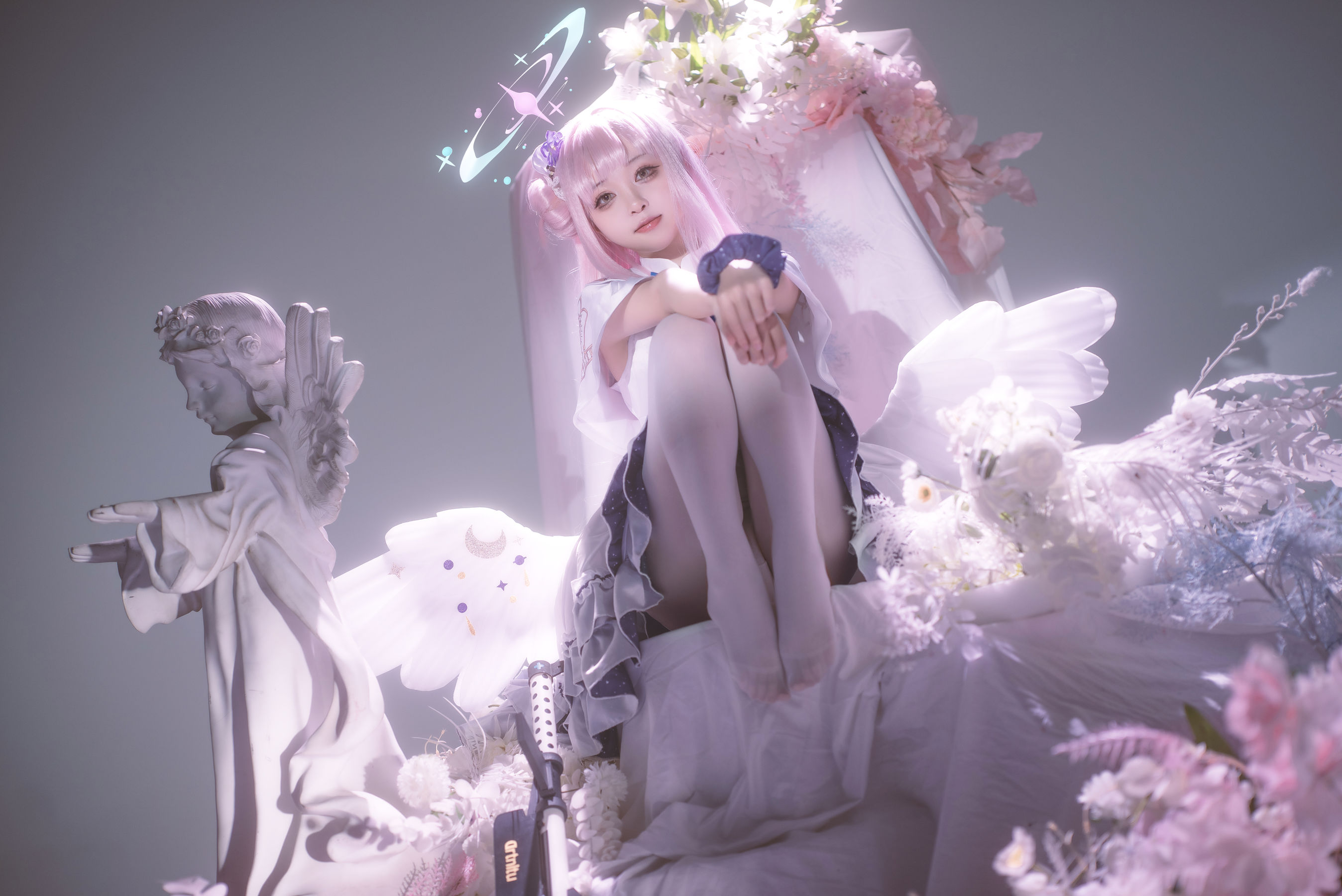 矢量鱼 - 蔚蓝档案 圣园未花/(27P)