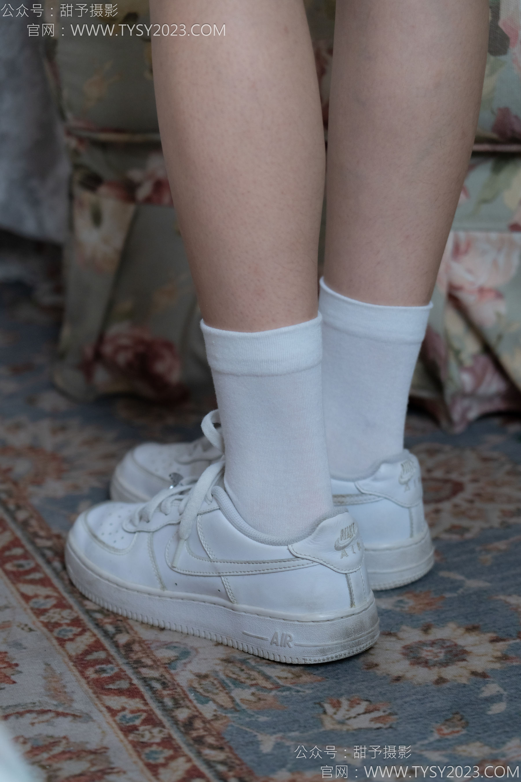 甜予摄影 No.138 土豆 - 板鞋、白棉袜、裸足/(136P)