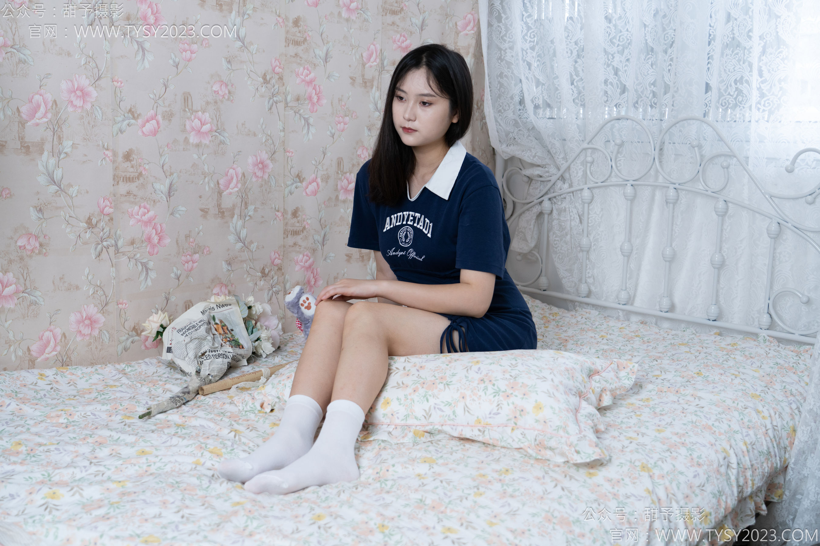 甜予摄影 No.138 土豆 - 板鞋、白棉袜、裸足/(136P)