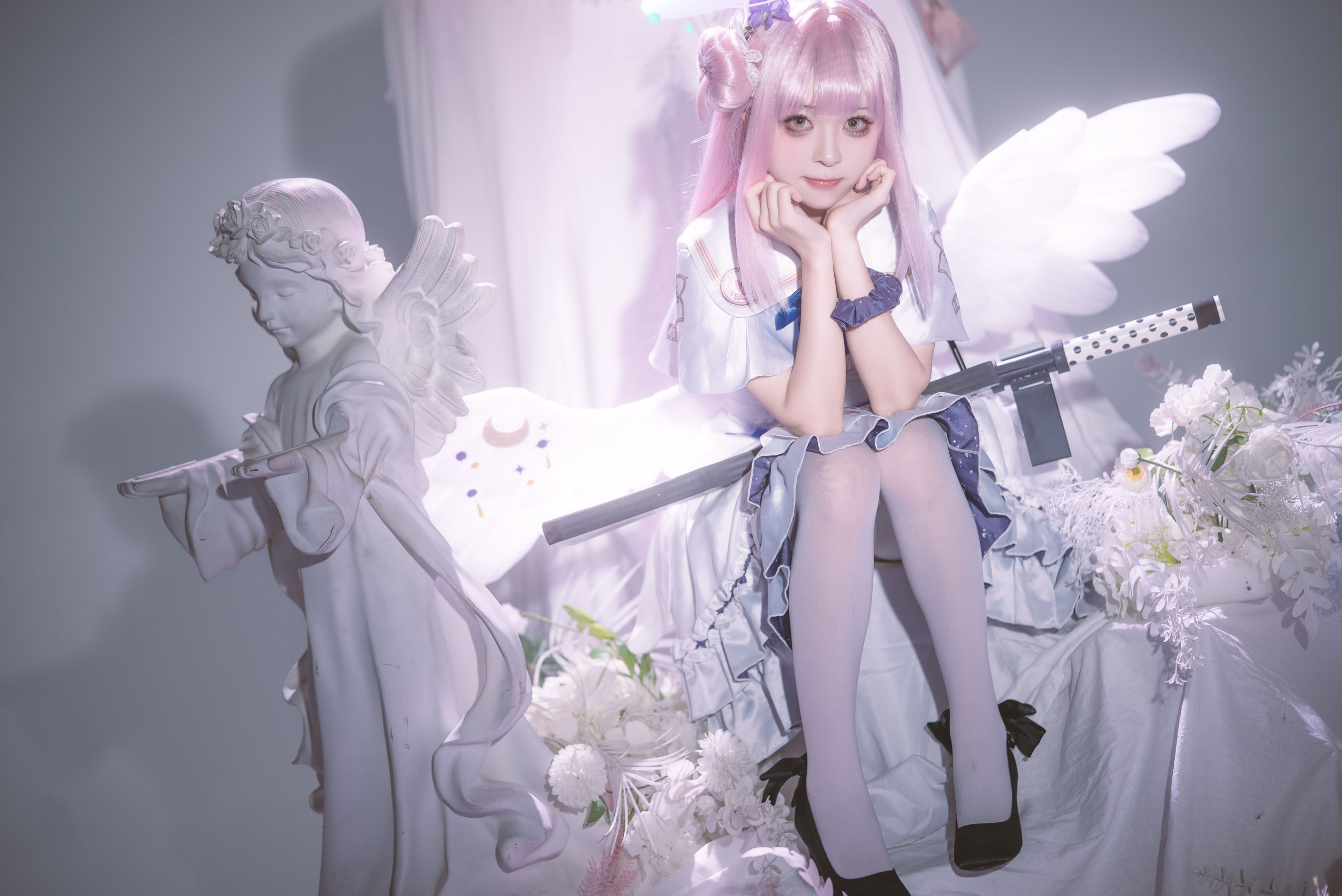 矢量鱼 - 蔚蓝档案 圣园未花/(27P)