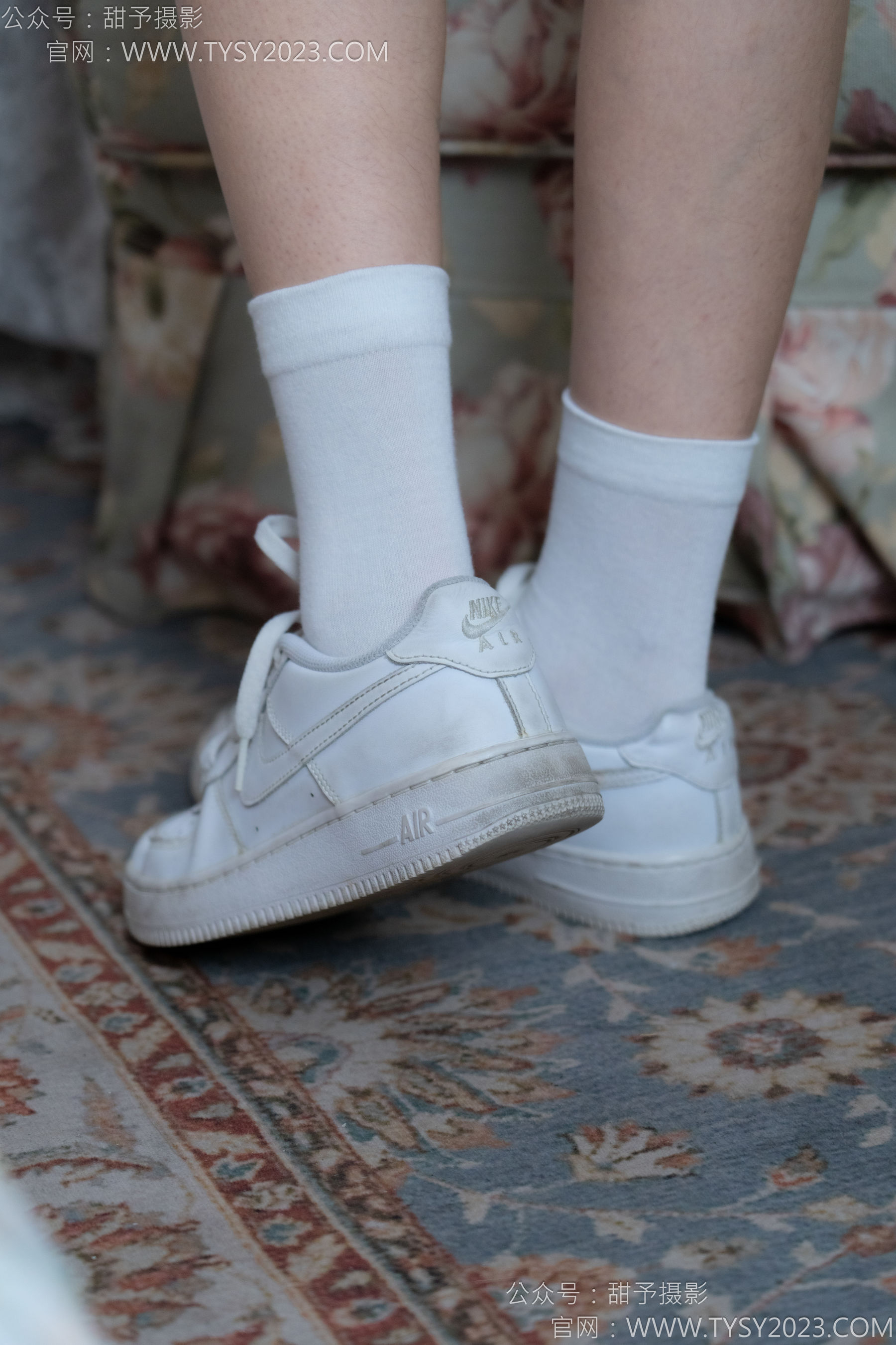甜予摄影 No.138 土豆 - 板鞋、白棉袜、裸足/(136P)