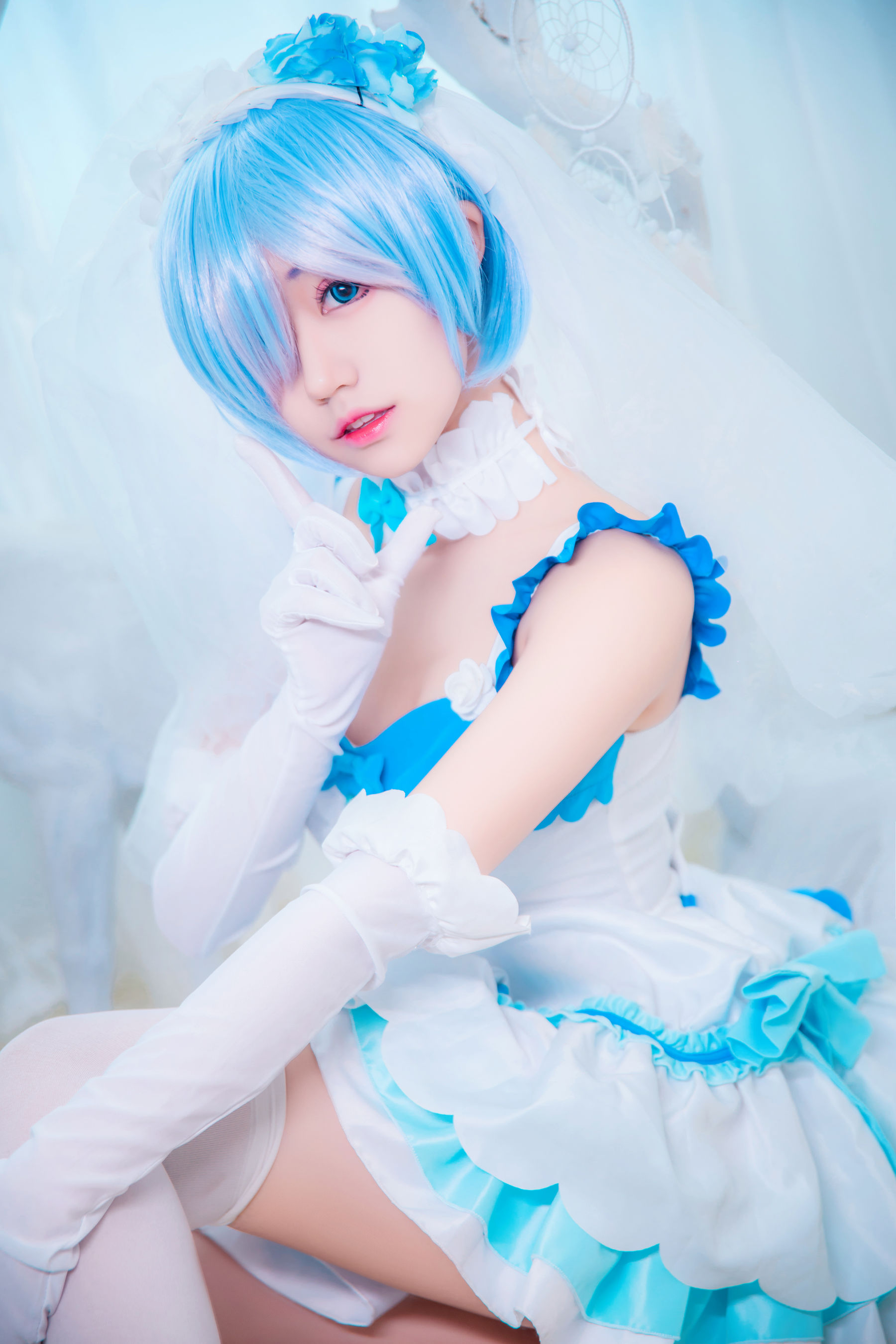 猫君君MaoJun - 蕾姆花嫁/(38P)