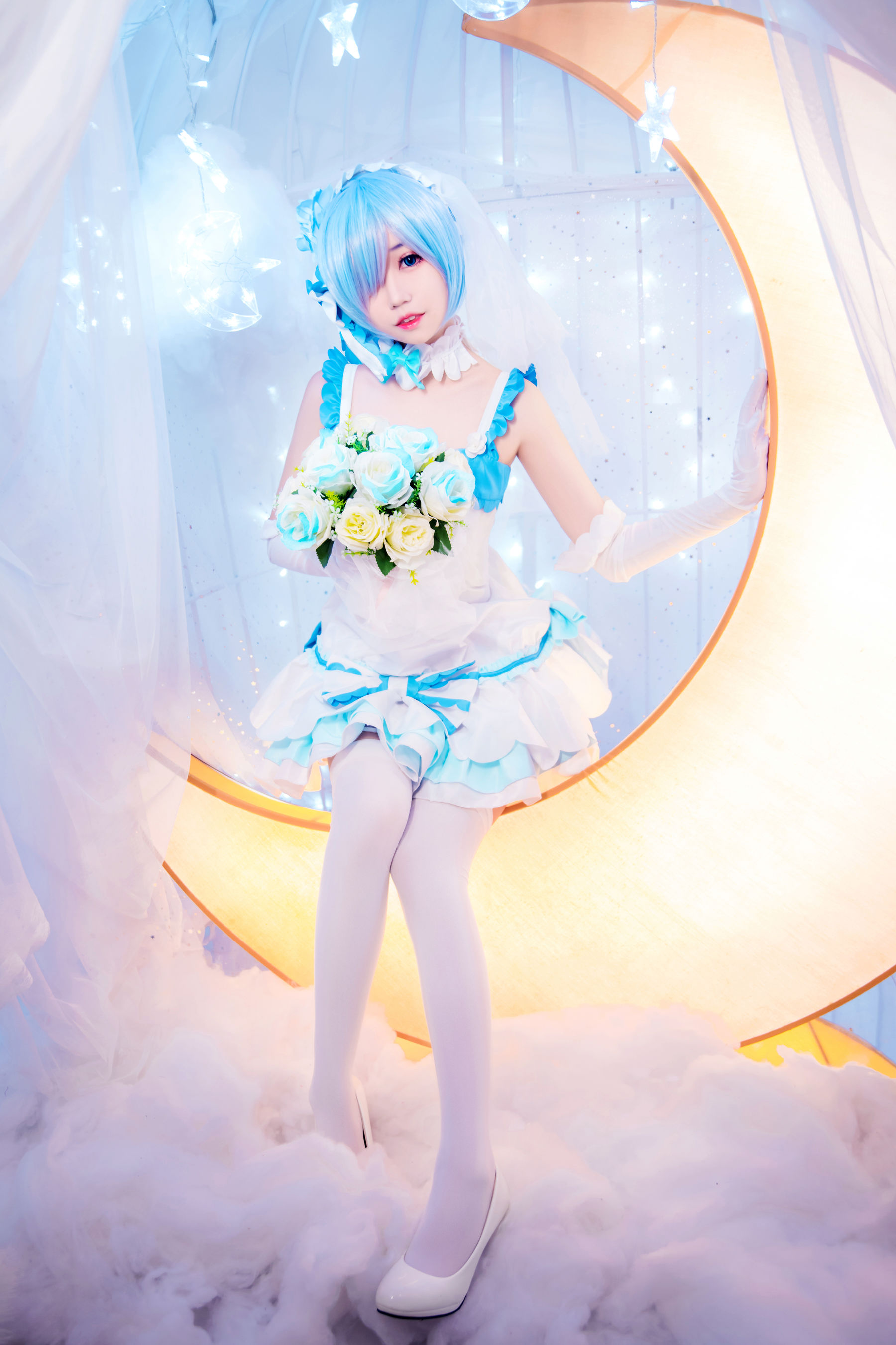 猫君君MaoJun - 蕾姆花嫁/(38P)