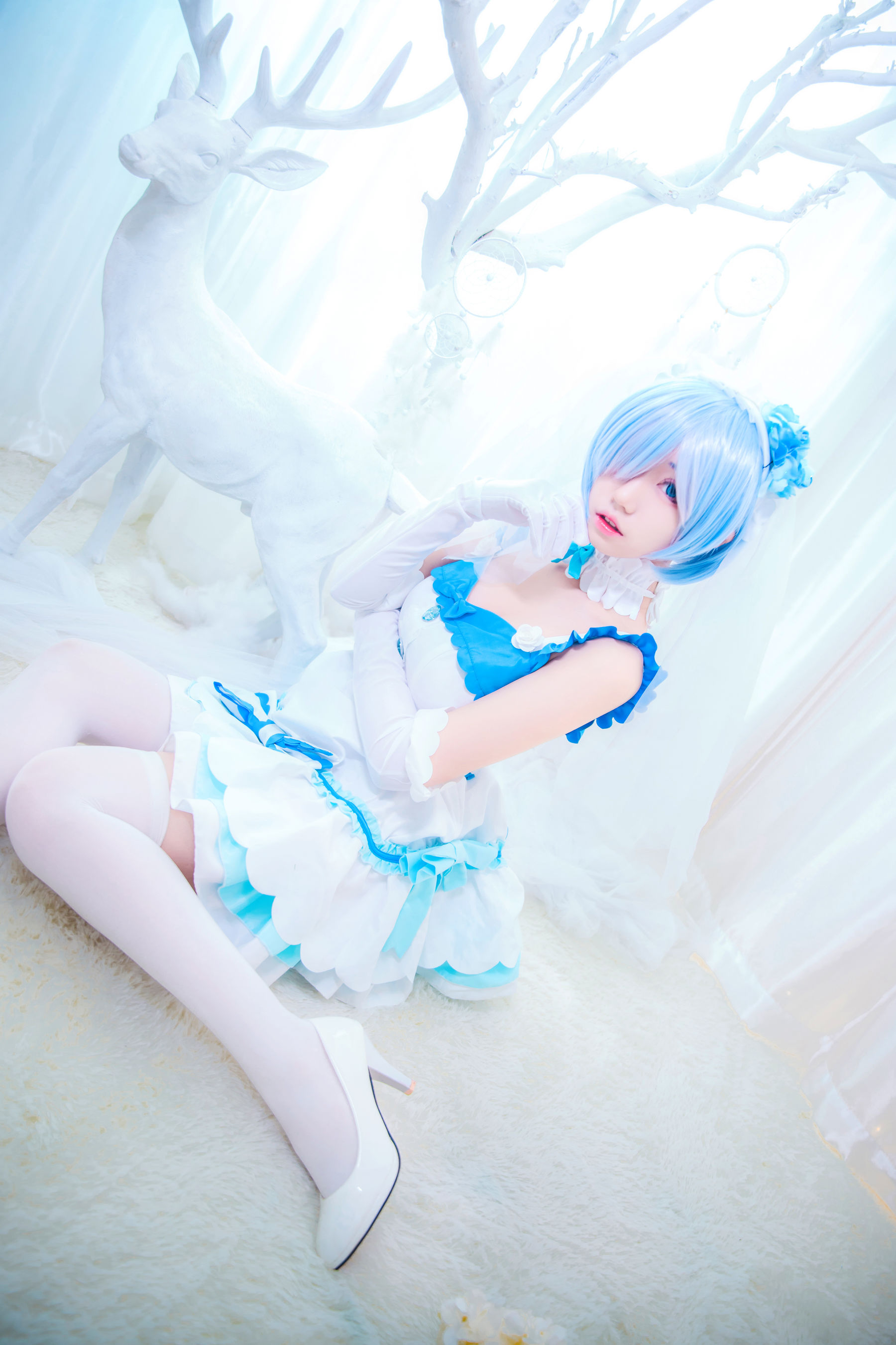 猫君君MaoJun - 蕾姆花嫁/(38P)