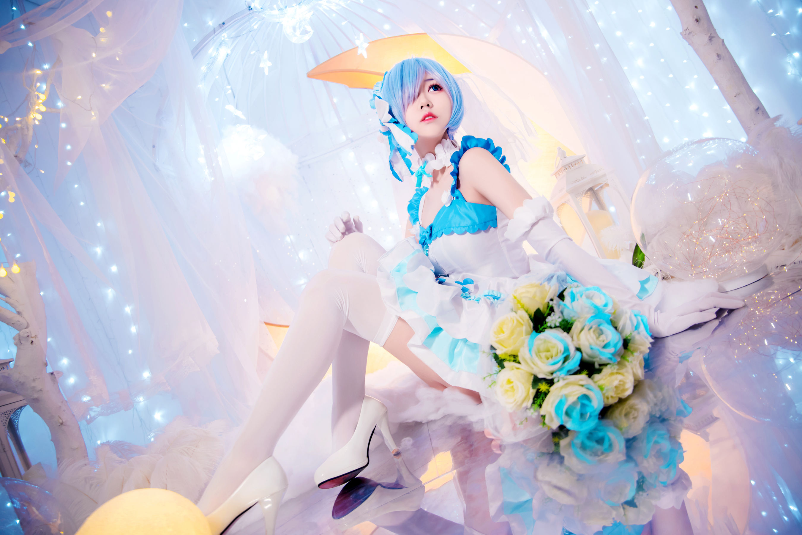 猫君君MaoJun - 蕾姆花嫁/(38P)